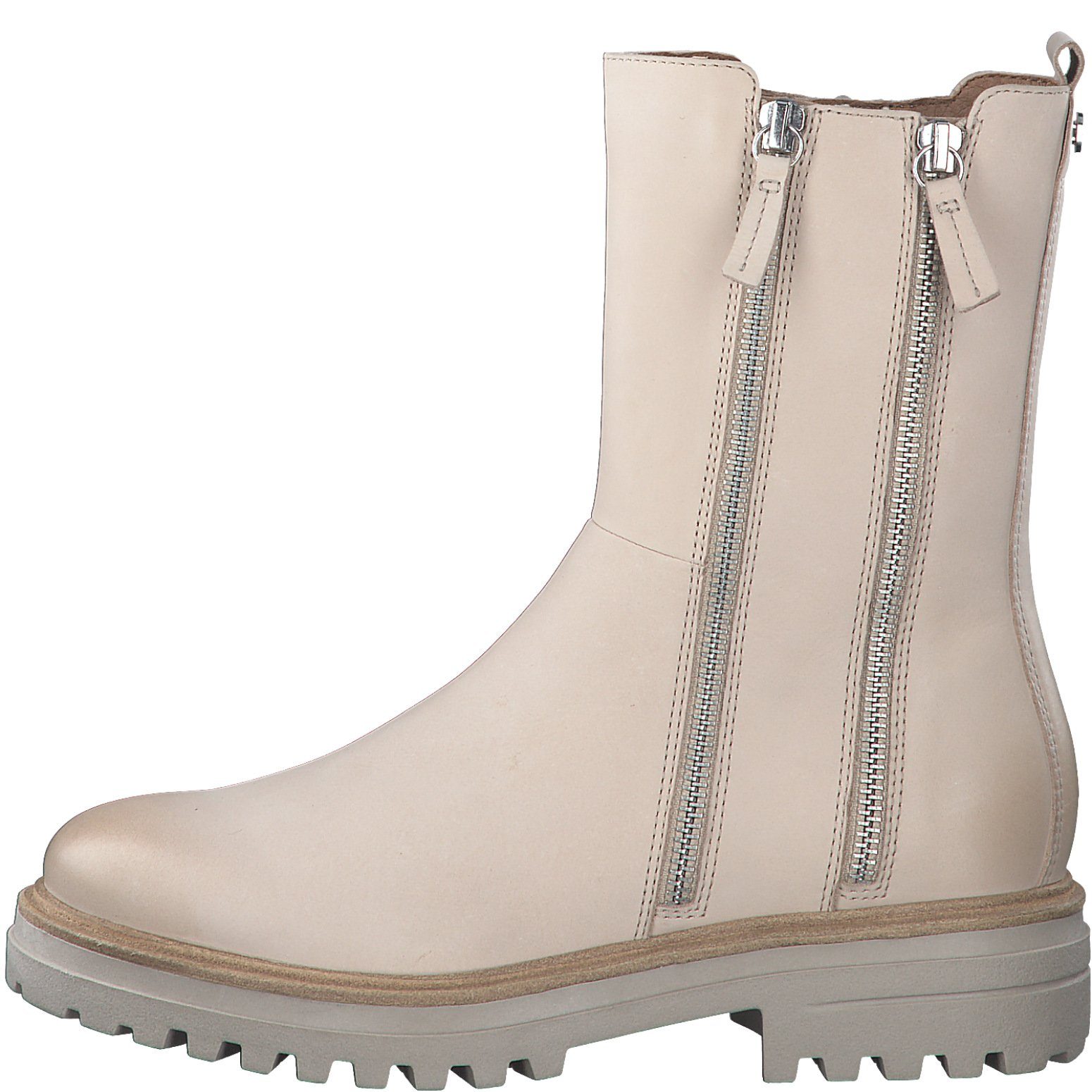 Tamaris Tamaris Damen Stiefel 1-25486-29-418 ivory Stiefelette