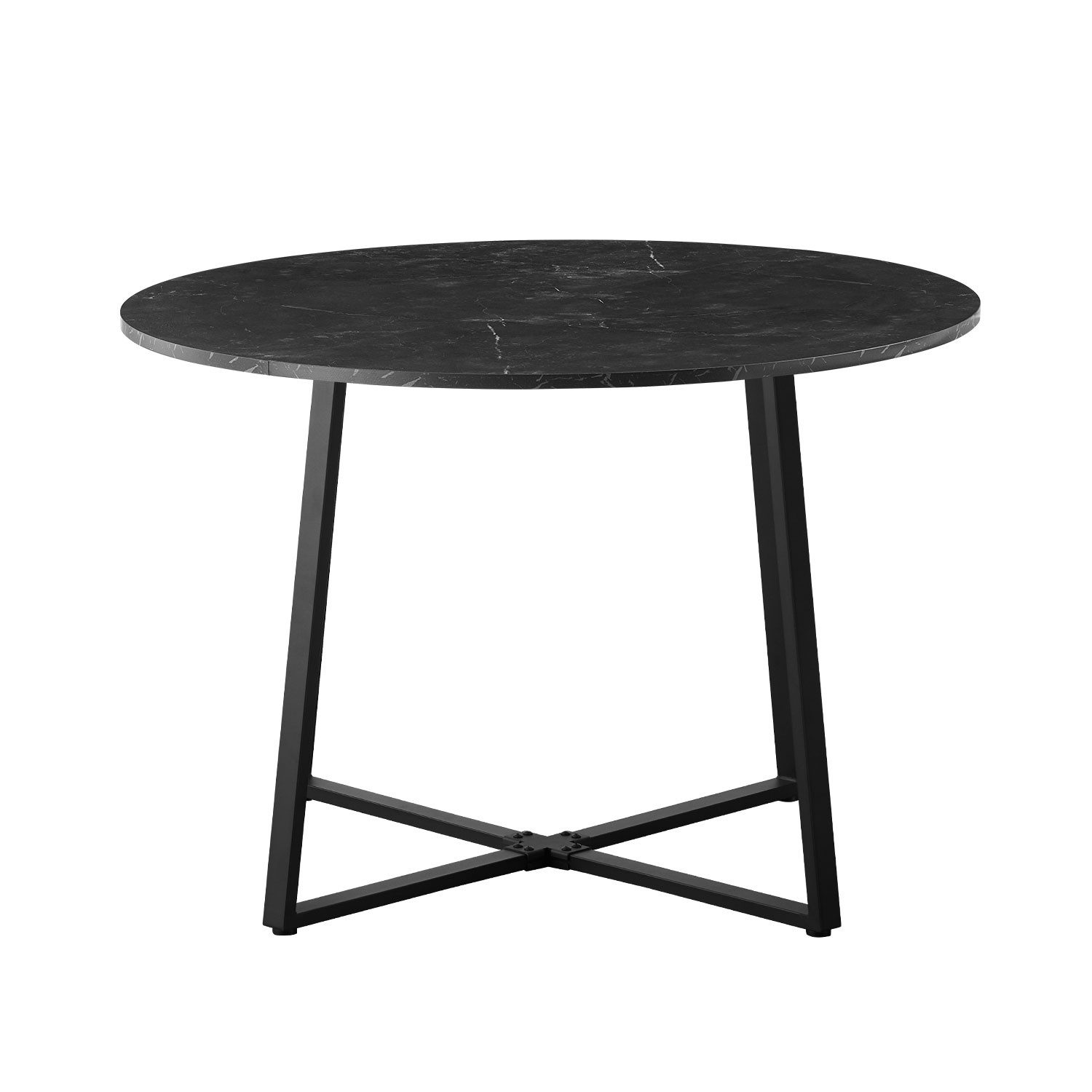 B&D home Esstisch NOA, Metallgestell schwarz oder weiß, rund, 110x110cm, pl günstig online kaufen