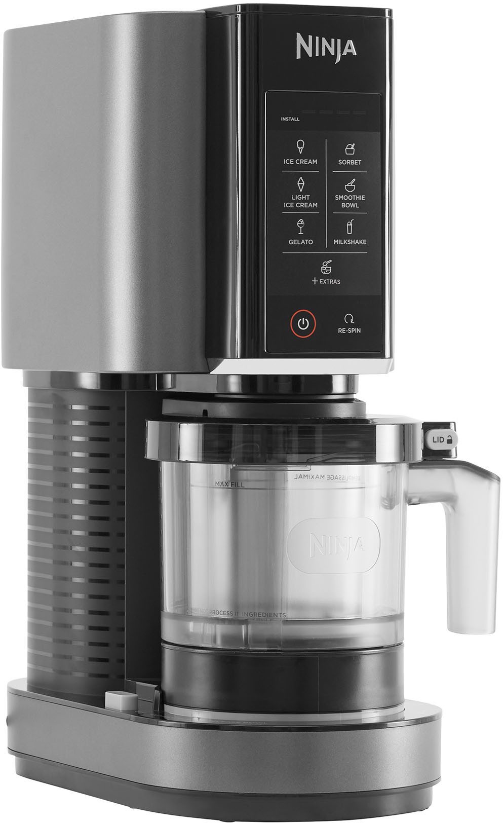 NINJA Eismaschine NC302EU Creami, 0,473 l, 800 W, Mit 2 Dessertbehältern