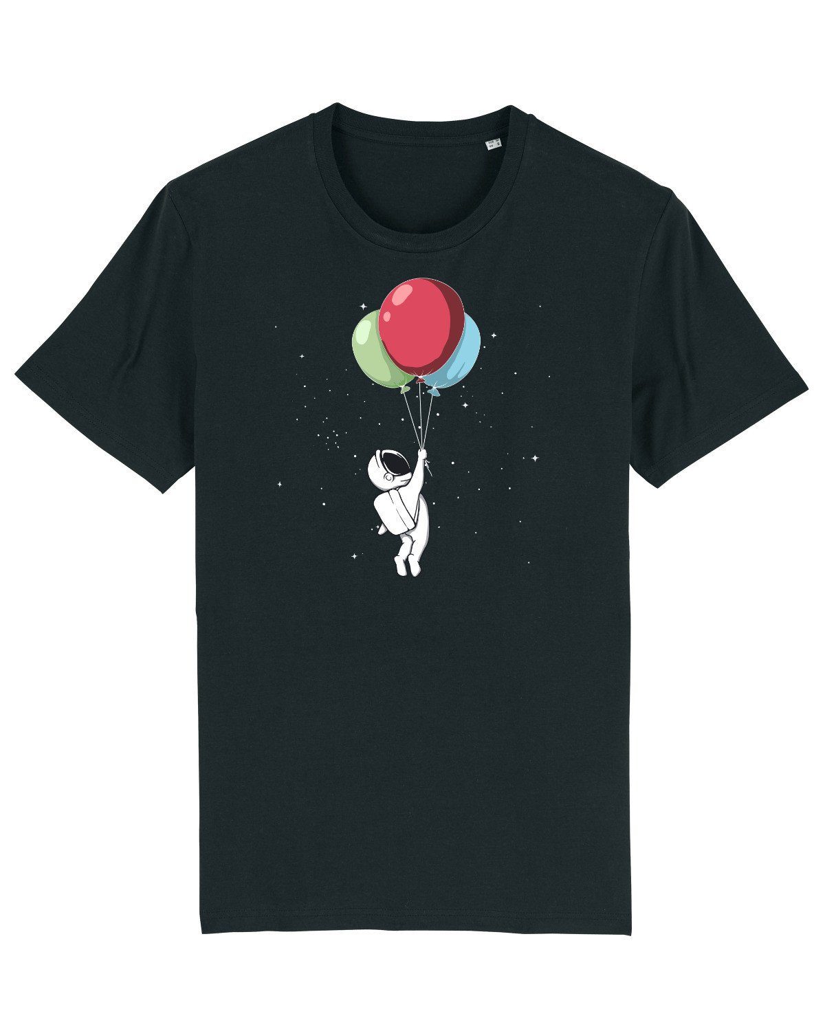 Print-Shirt Little Astronaut schwarz wat? Balloon Apparel (1-tlg)