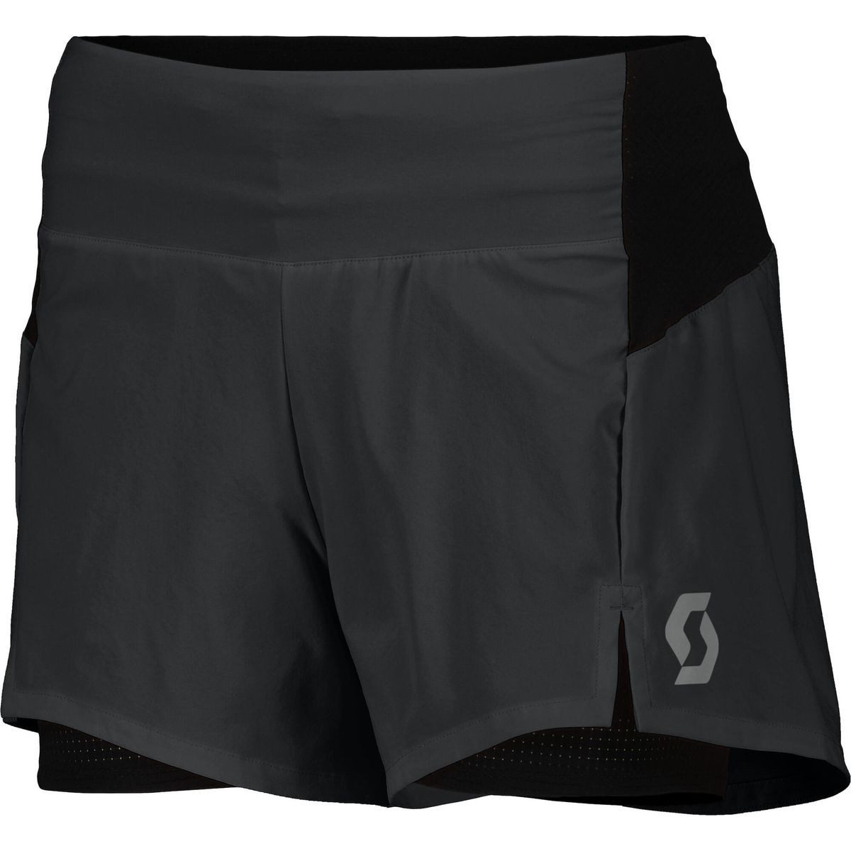 Scott Funktionsshorts Hybrid Shorts W's Endurance Tech Ultraleichte Laufshorts mit Stretch-Mesh-Innenshorts, elastischem