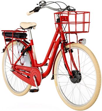 FISCHER Fahrrad E-Bike CITA RETRO 2.1 317, 3 Gang Shimano Nexus Schaltwerk, Nabenschaltung, Frontmotor, 317 Wh Akku, ebike Damen