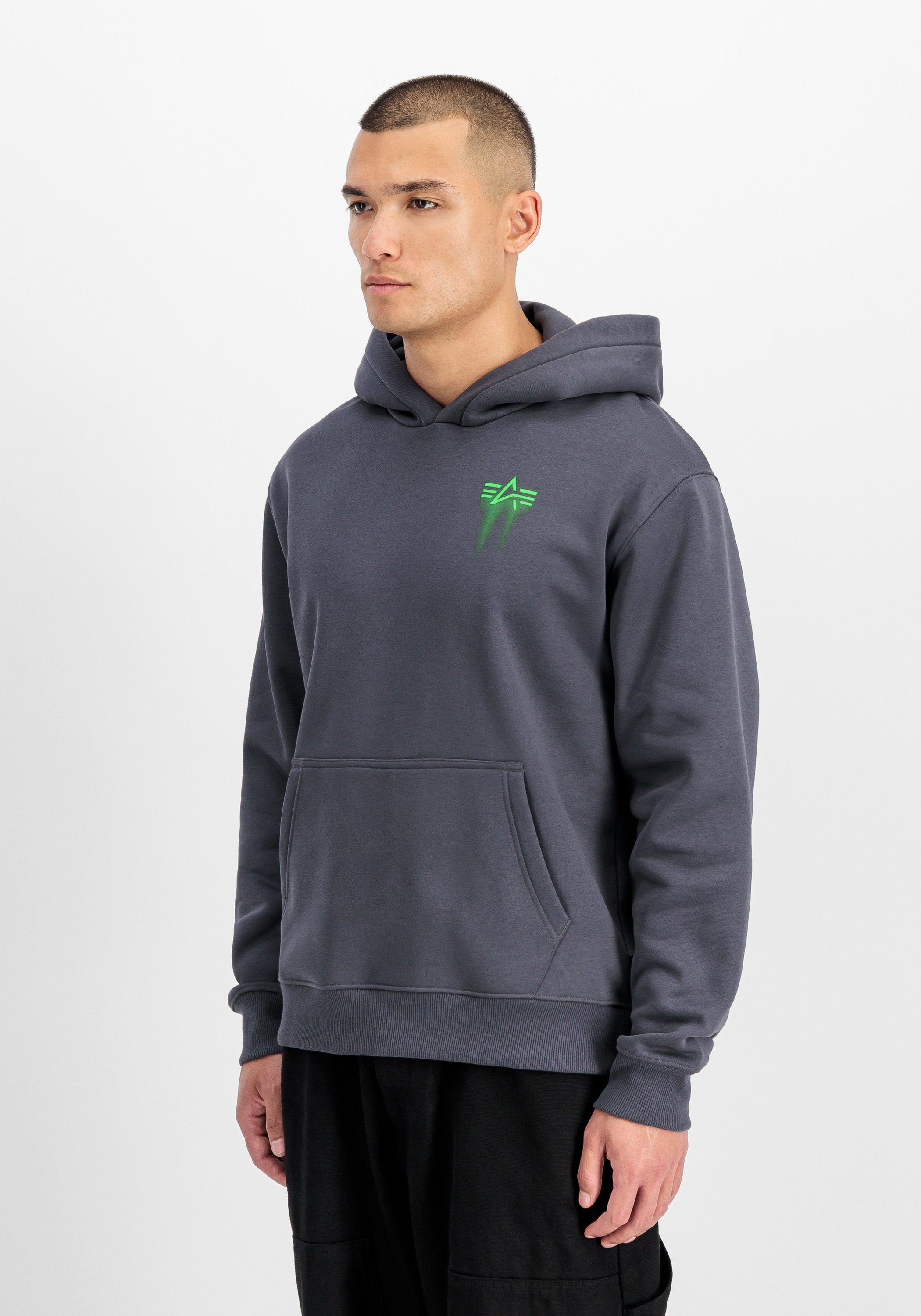 Alpha Industries Hoodie Spray Print Hoodie
