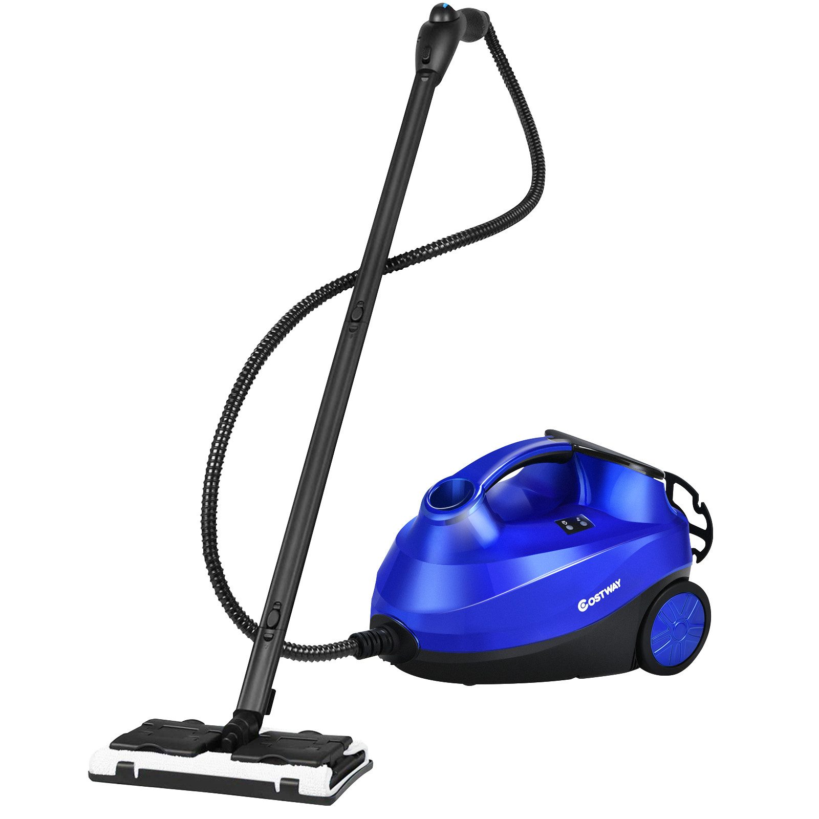 COSTWAY Dampfreiniger, 2000 W, mit 19 Zubehörteilen, 1,5L, bis 108℃