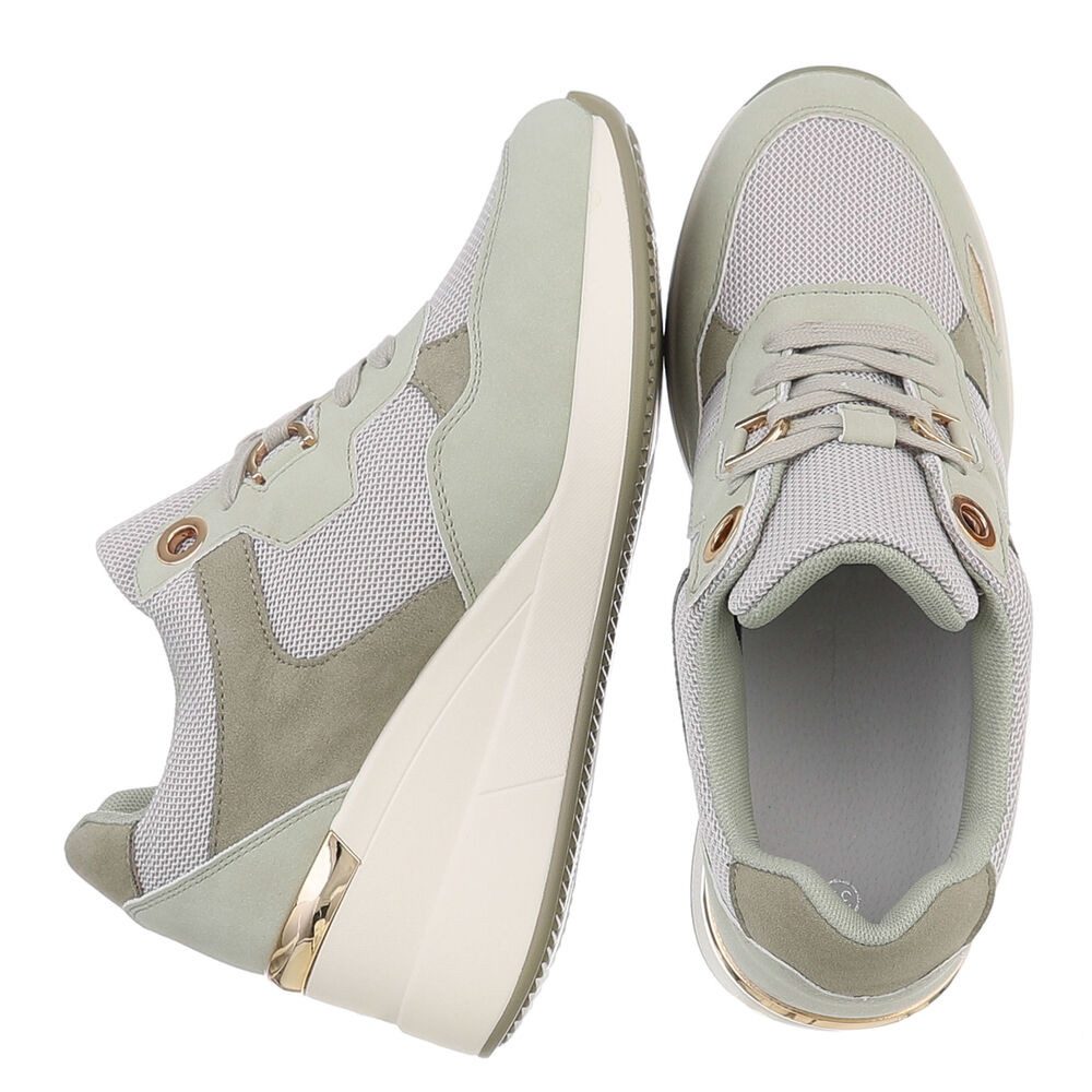 Ital-Design Damen Low-Top Freizeit Sneaker (88577408) Keilabsatz/Wedge Snea günstig online kaufen