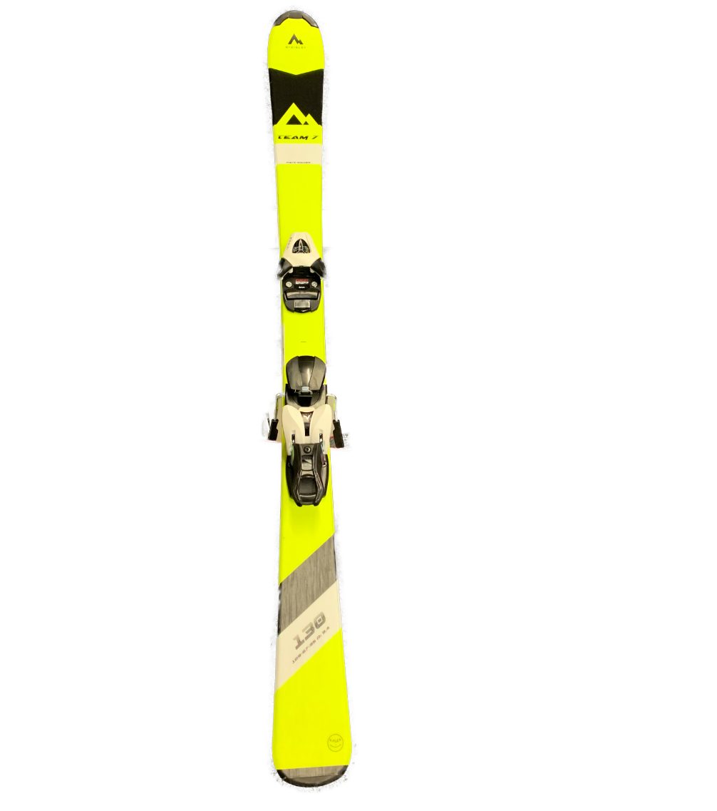 McKINLEY Allroundcarver Ki.-Ski-Set Team 7 geschraubt WHITE/COOL GREY-BLACK-HYPER PI | Skier