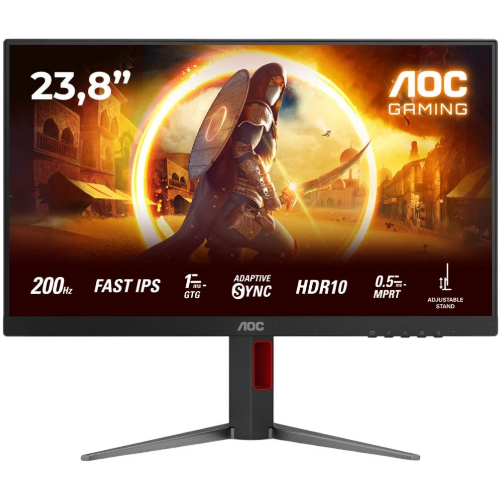 AOC 24G4HA - Gaming-Monitor - schwarz/rot Gaming-Monitor