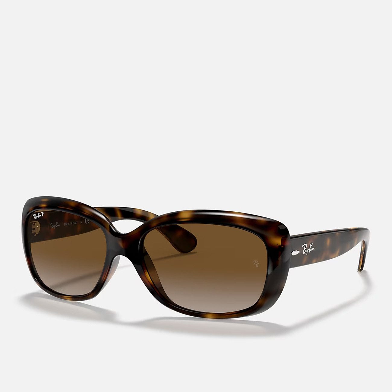Ray-Ban Sonnenbrille Ray-Ban Jackie Ohh RB4101 710/T5 Light Havana Grey