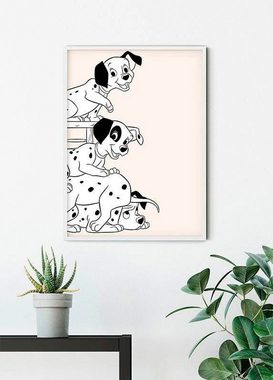 Komar Poster 101 Dalmatiner Playing, Disney (1 St), Kinderzimmer, Schlafzimmer, Wohnzimmer