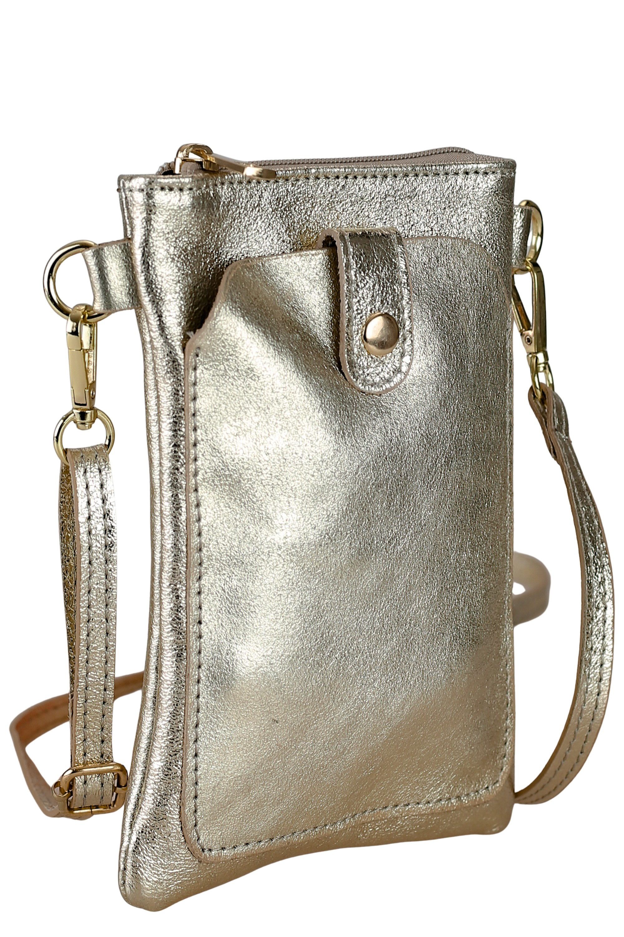 COLLEZIONE ALESSANDRO Umhängetasche PartyPal, aus Leder, Made in Italy