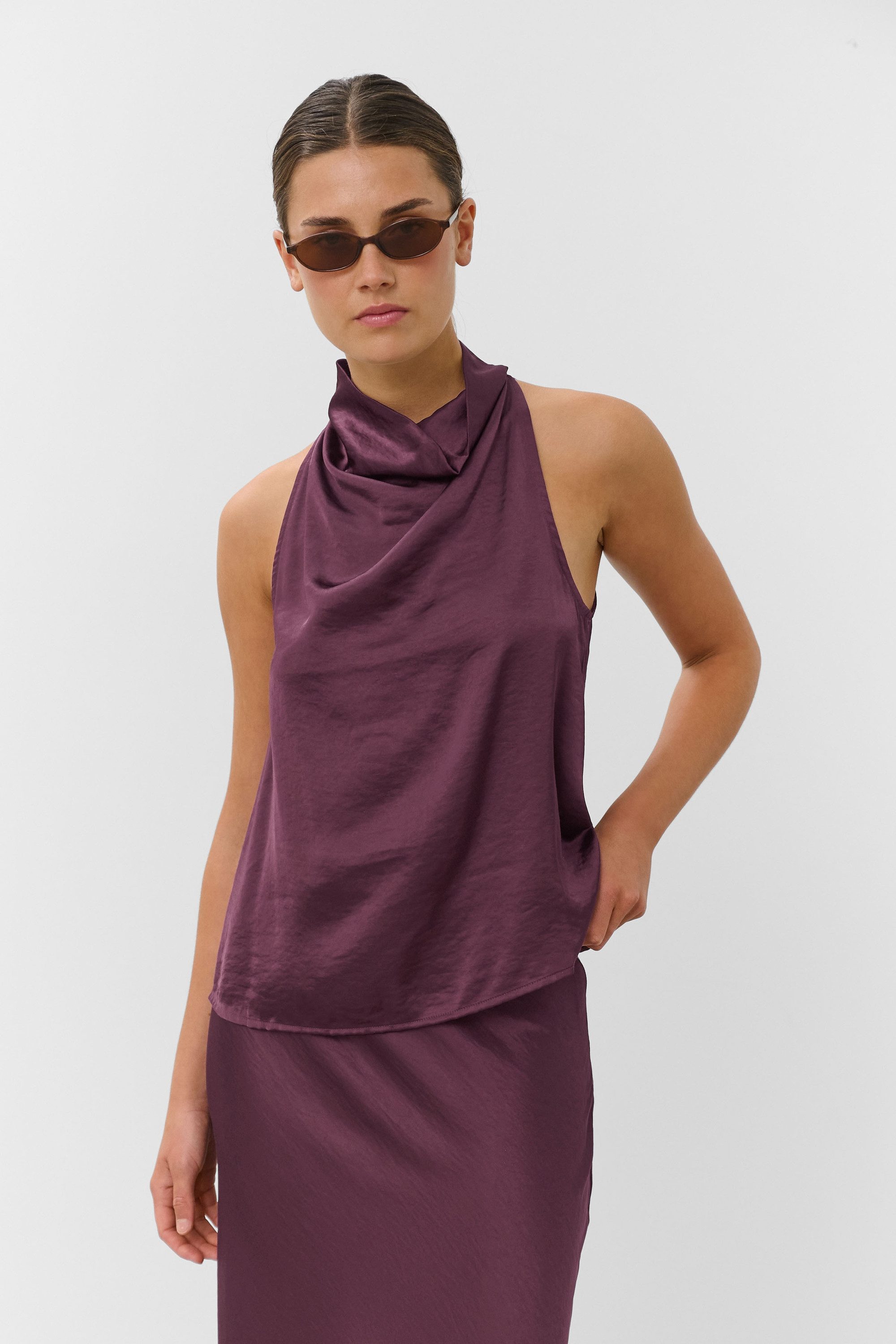 SOAKED IN LUXURY Langarmbluse Bluse langarm SLVerona