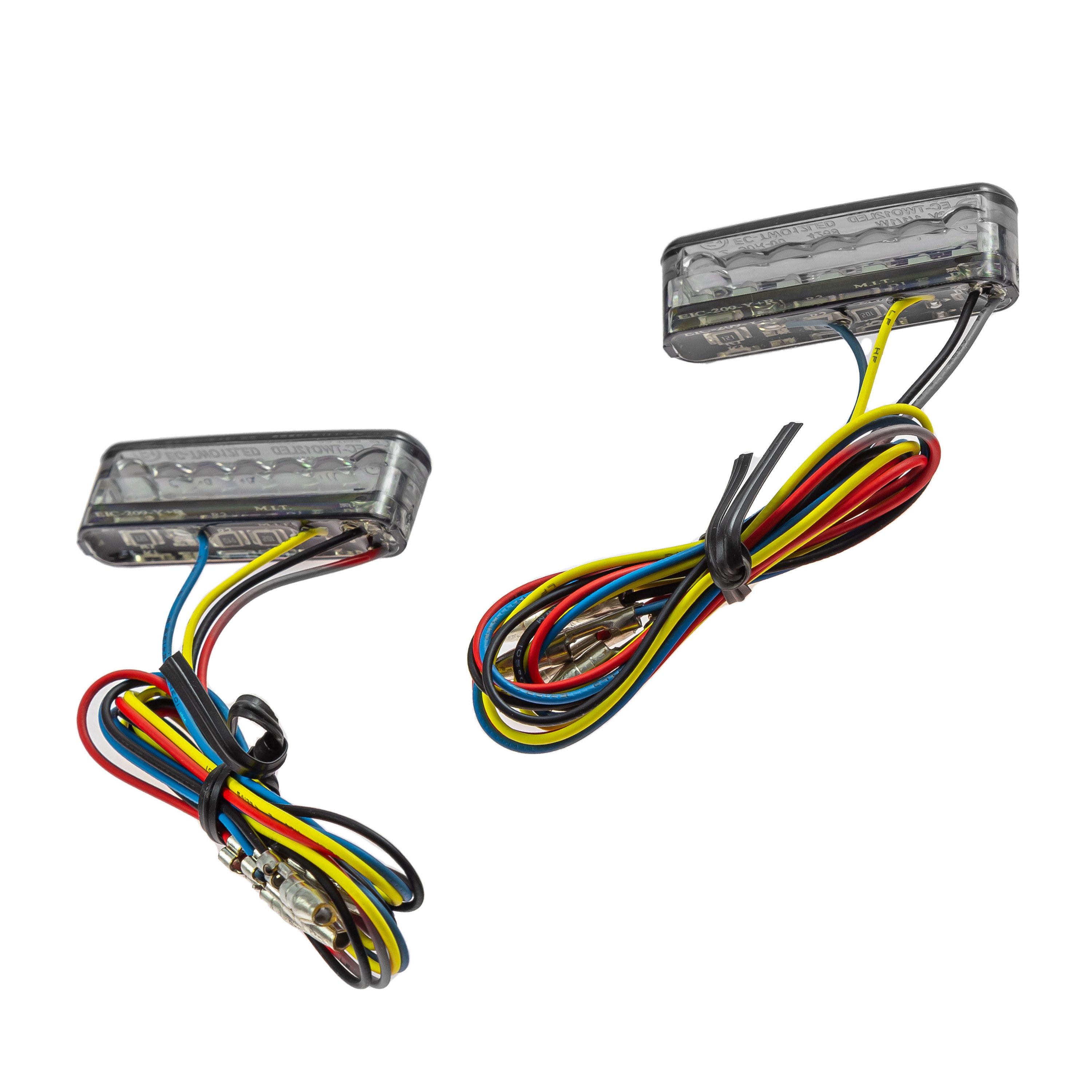 ZIEGER Blinker LED Einbaublinker mit integrierten Rück-/ Bremslicht Shorty getönt