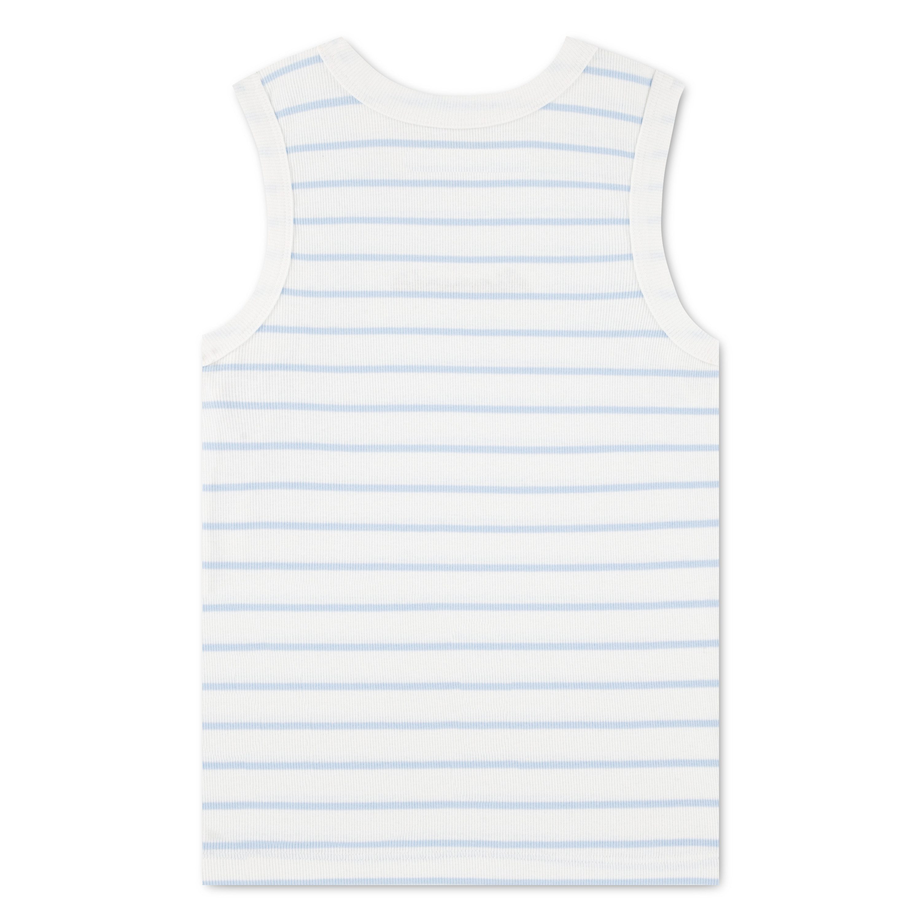 Abercrombie Kids Ripptanktop AFG ESSENTIAL HIGH NECK TANK mit Logo Schriftzug
