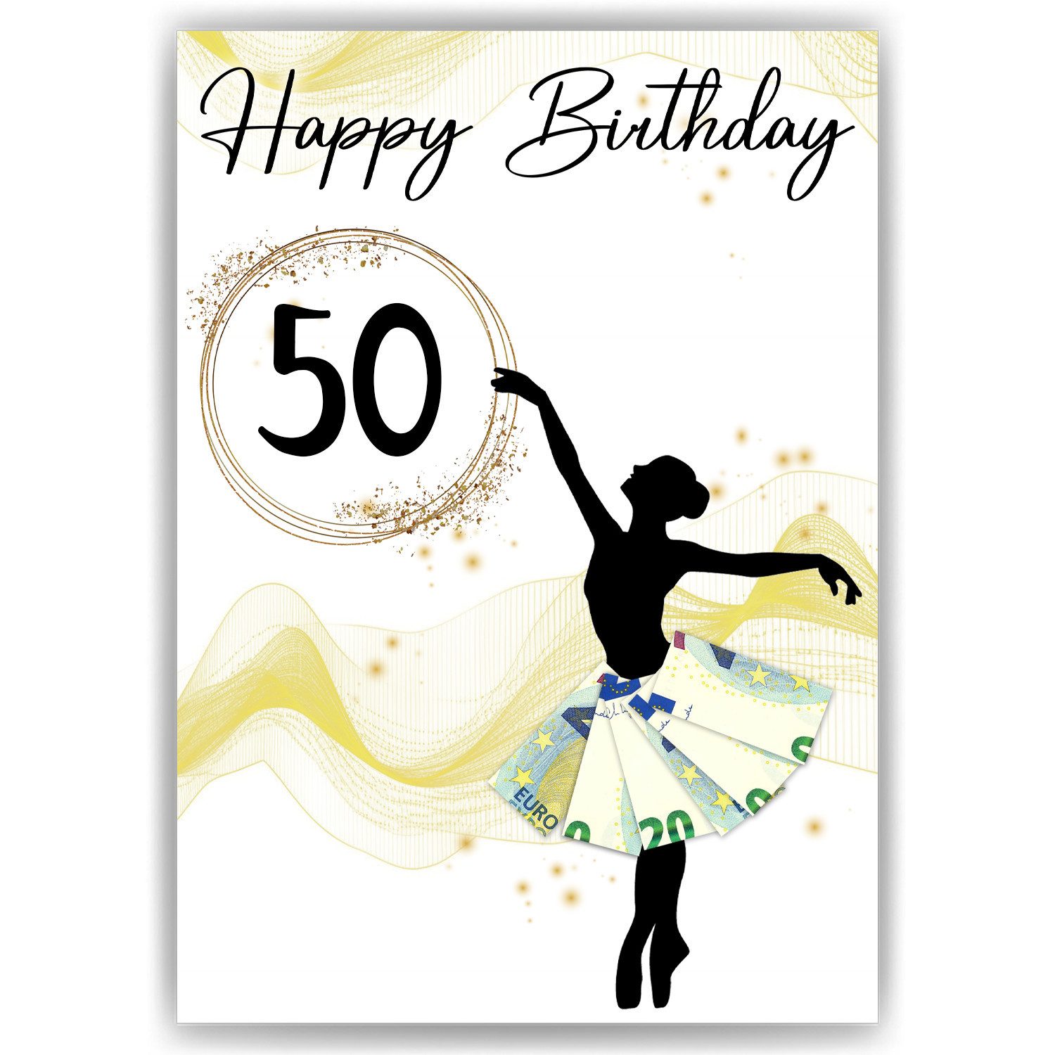 Tigerlino Poster Geburtstag Geldgeschenk Frauen Freundin günstig online kaufen
