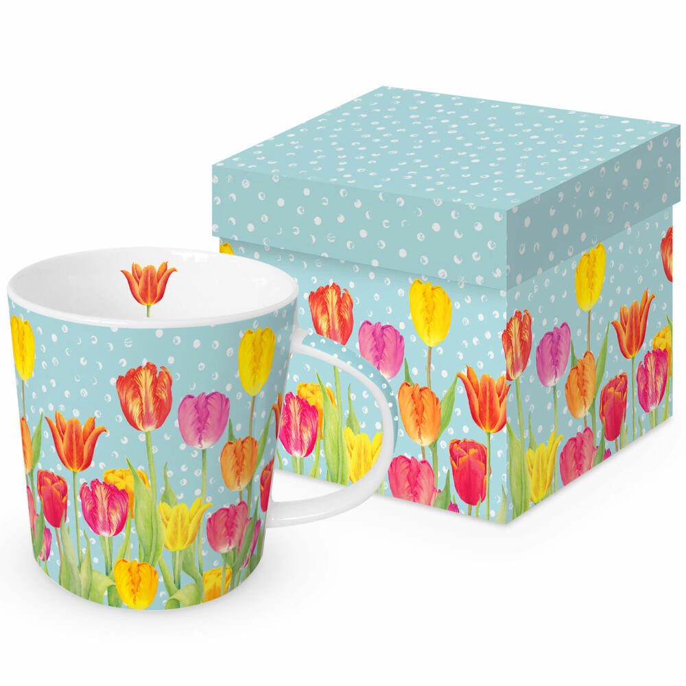 PPD Tasse Happy Tulips Trend Mug, 400 ml, Keramik