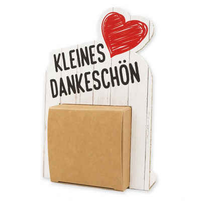 itenga Geschenkbox itenga Geldgeschenkverpackung Kleines Dankeschön Herz
