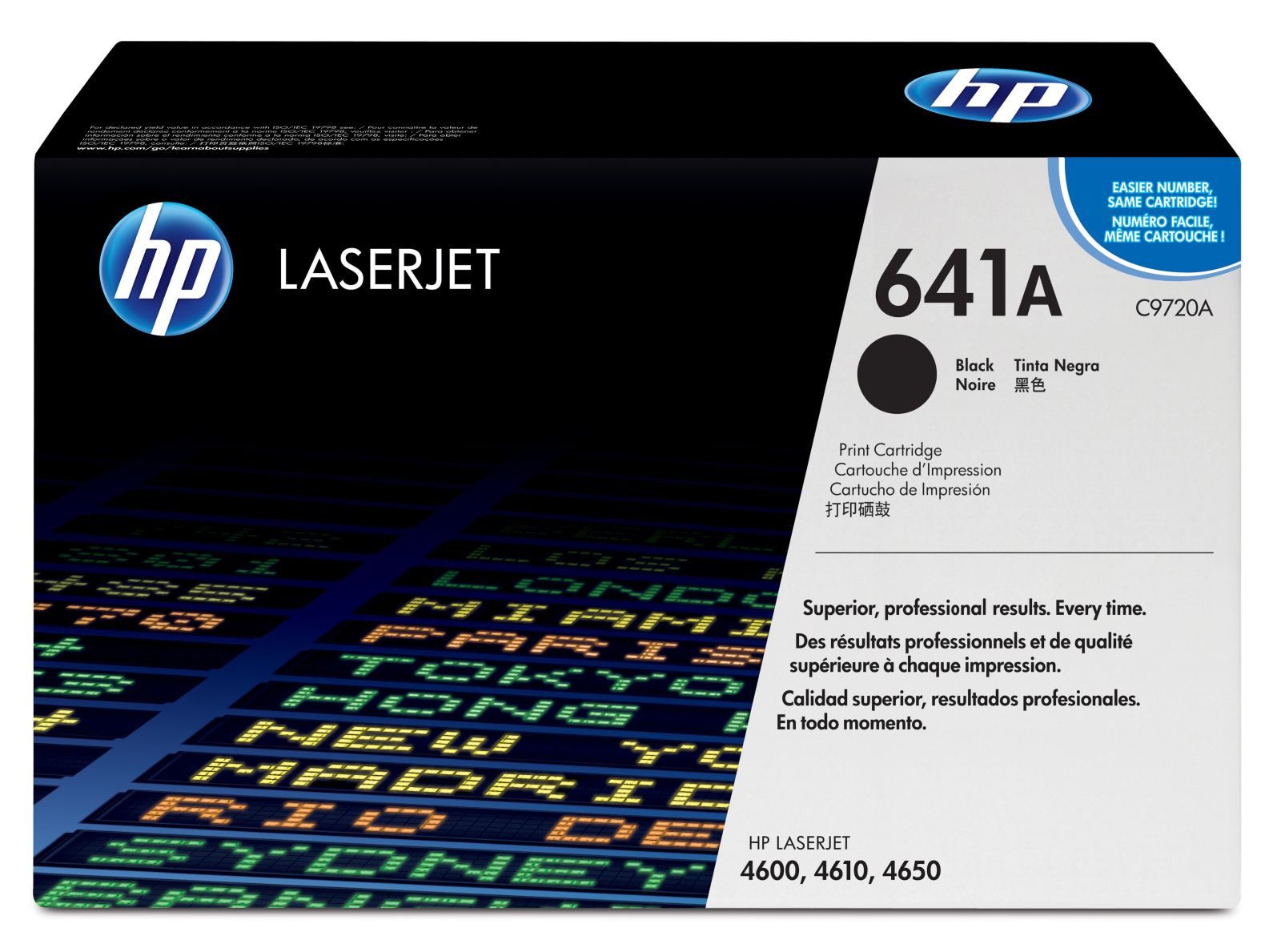 HP Tonerpatrone 641A Black Original LaserJet Toner Cartridge, 9000 Seiten, Schwarz, 1