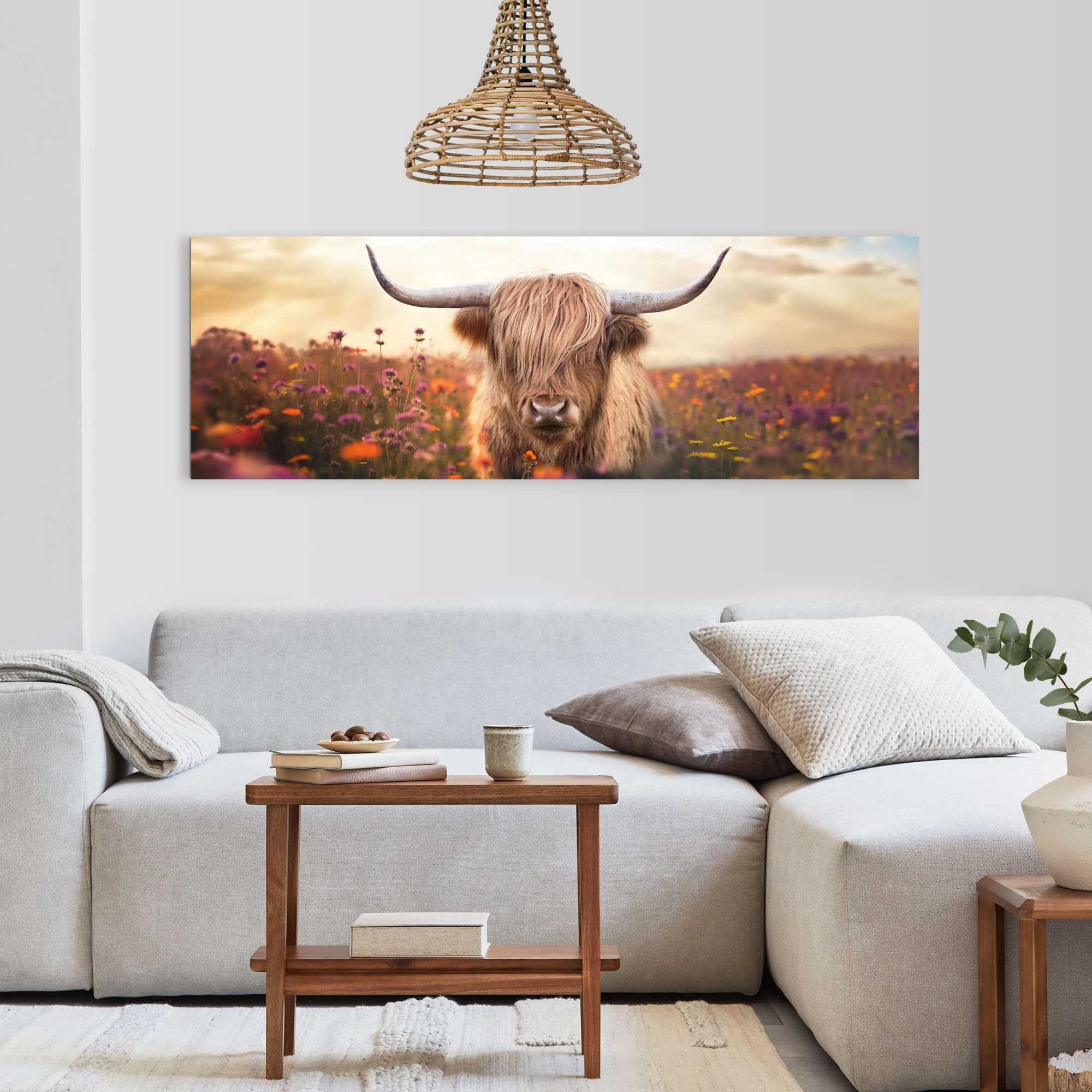 Reinders! Deco-Panel Frühlingshochländer, Wohnzimmer - Braun günstig online kaufen