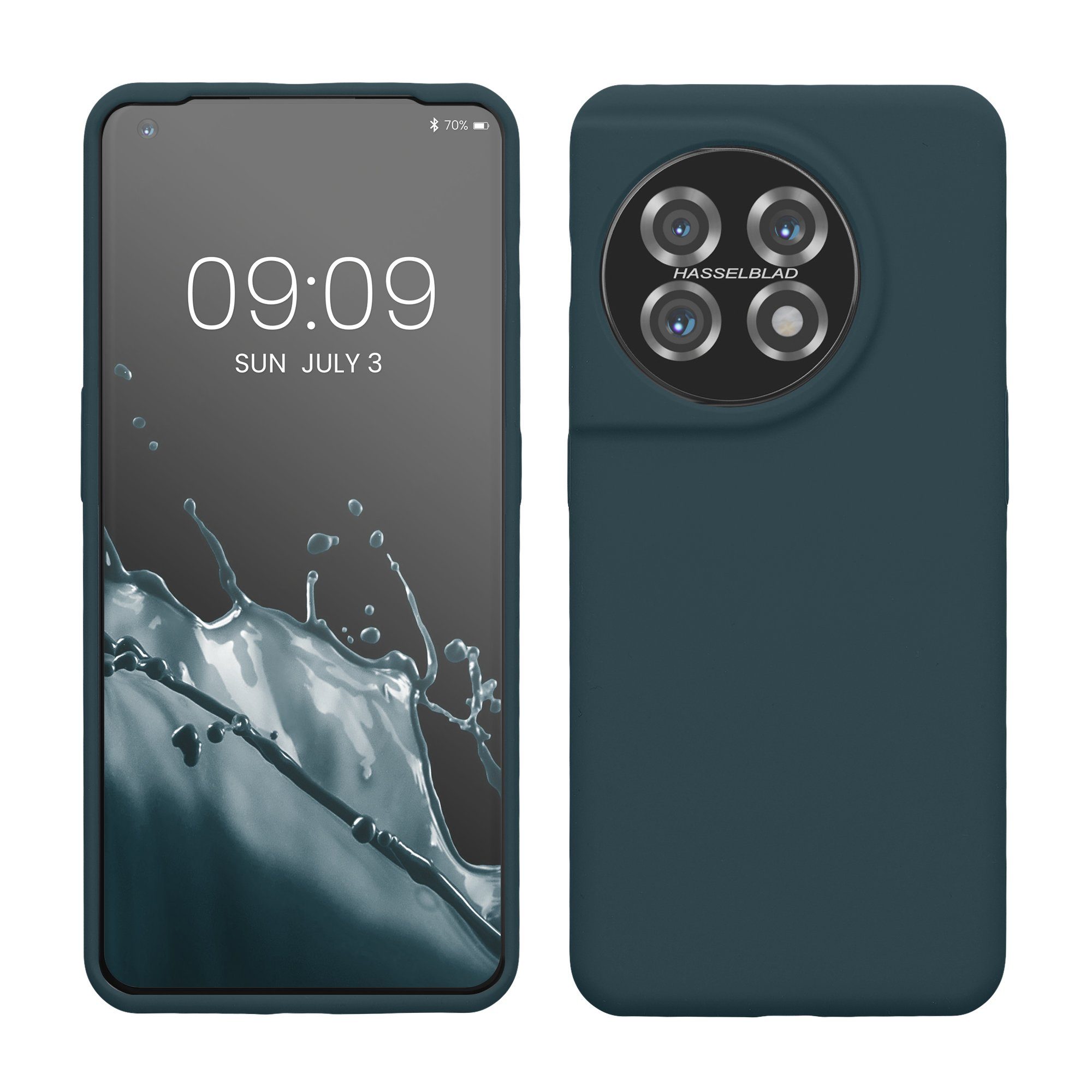 kwmobile Handyhülle Handyhülle für OnePlus 11 Hülle, Weiches Handy Silikon Case - Schutzhülle Cover