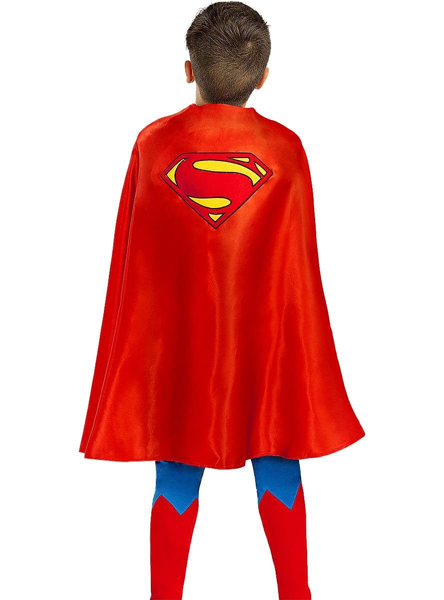 Funidelia Umhang Superman Classic Umhang für Kinder, Nicht alle Superhelden tragen Cape - aber der hier auf jeden Fall!