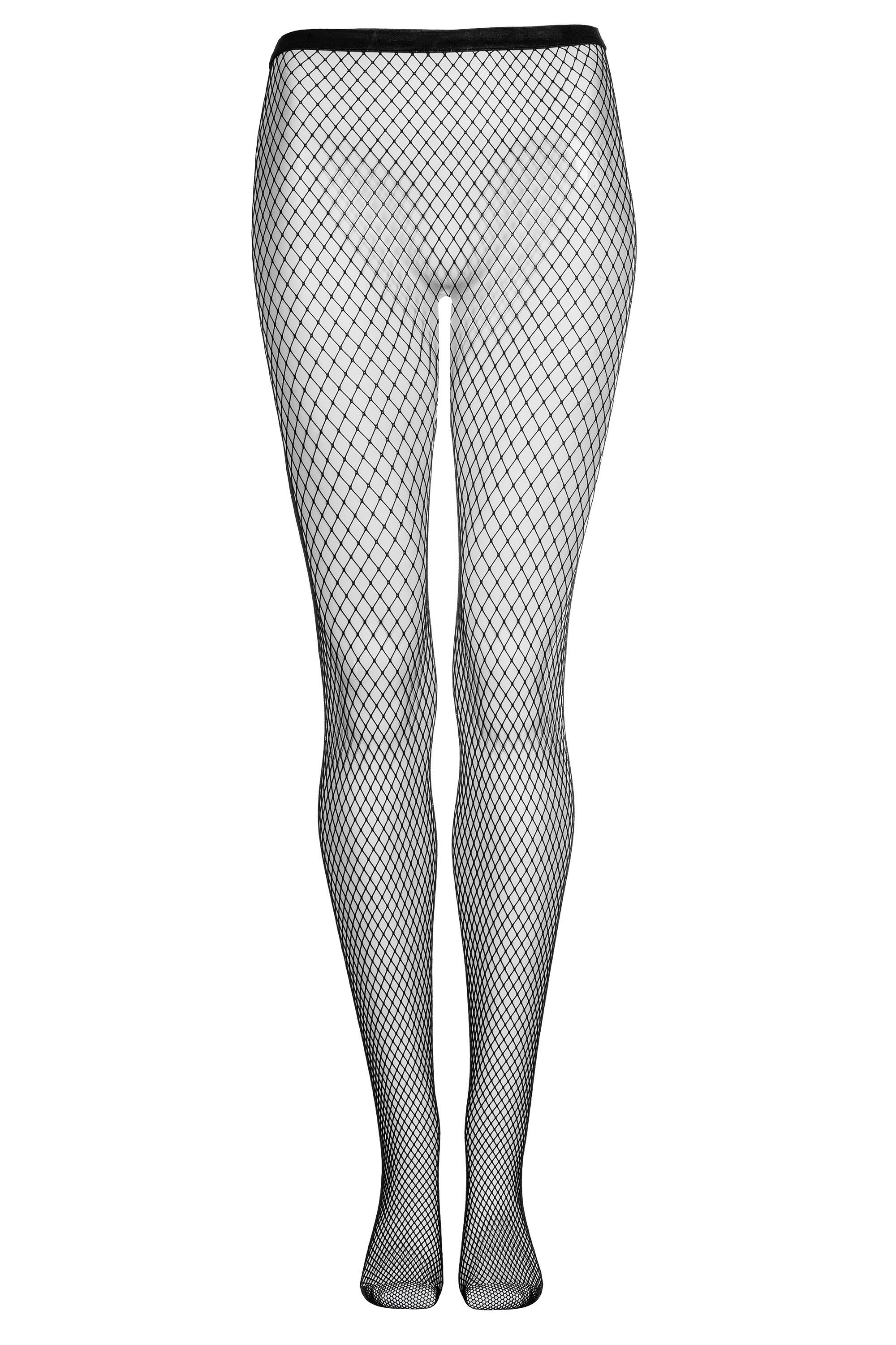 Beauty Night Fashion Feinstrumpfhose Netzstrumpfhose in schwarz elastisch aus Nylon 20 DEN (1 St)