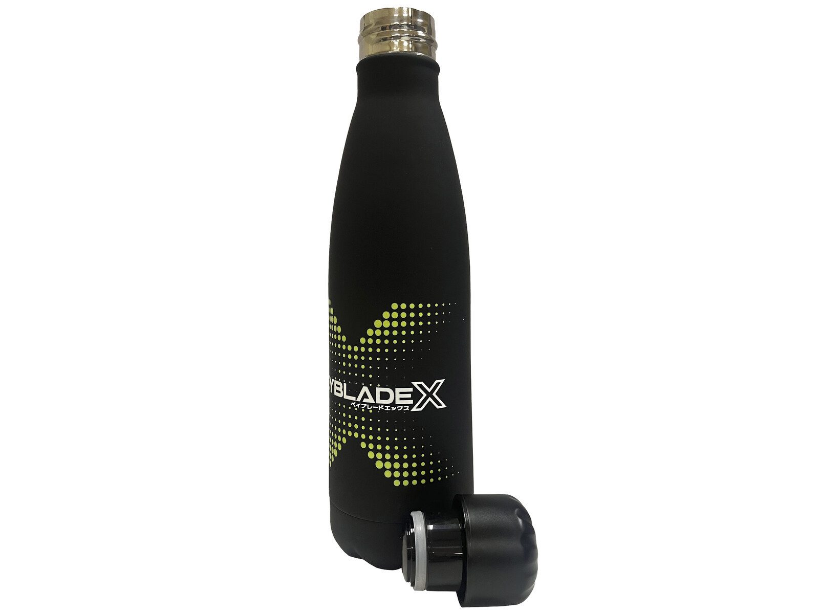 Beyblade Trinkflasche Rubberisierte Flasche Edelstahl 500 ml Thermoflasche Reise Sport