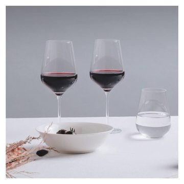 Ritzenhoff Glas Lichtweiss Aurelie Rotwein- und Wassergläser, Kristallglas
