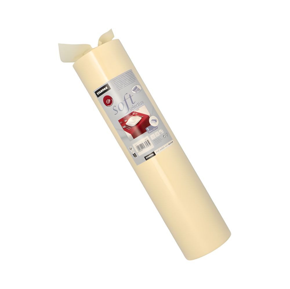 PAPSTAR Tischläufer Tischläufer, stoffähnlich, Vlies soft selection 24 m x 40 cm creme