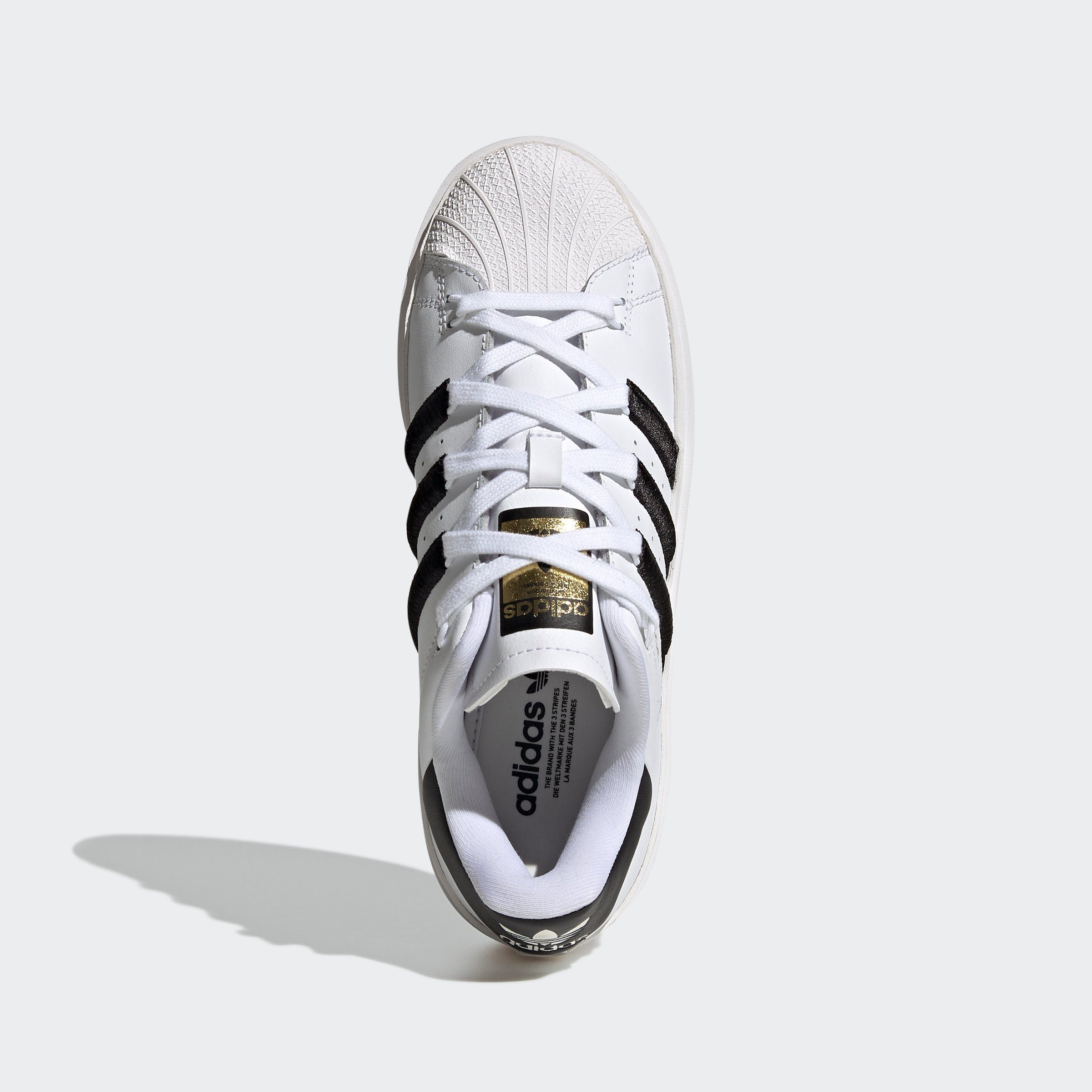 Sneaker Gold Core White adidas Metallic Black / SUPERSTAR / Originals Cloud BONEGA