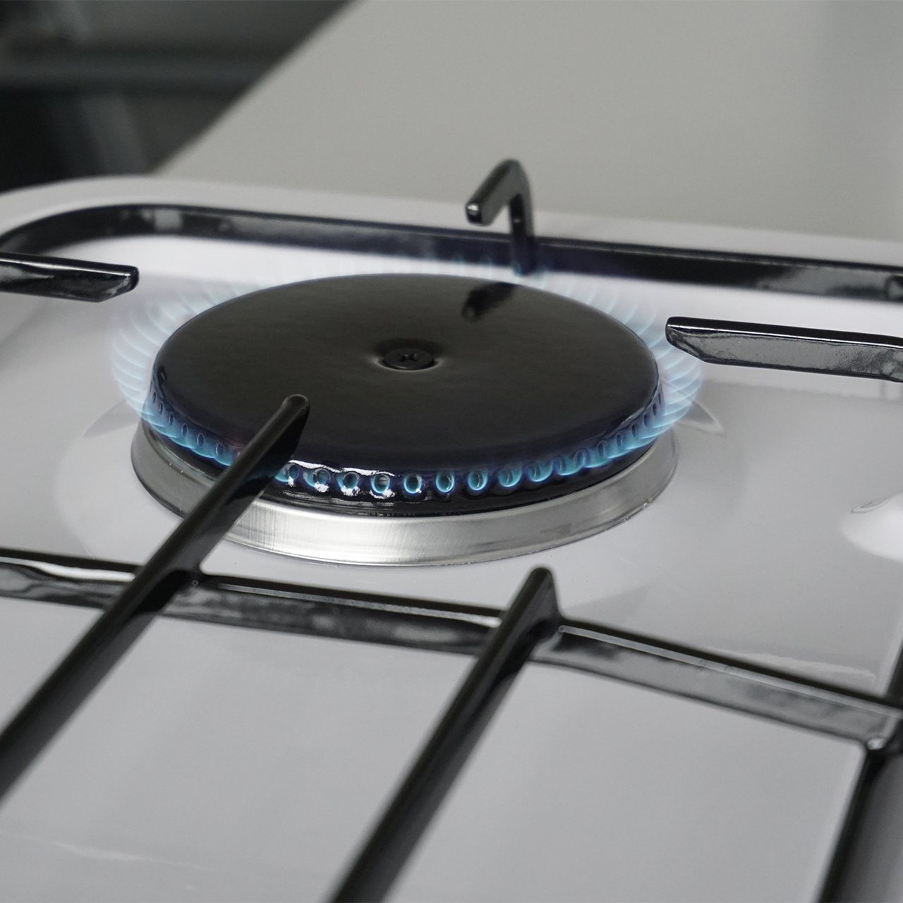 BlueCraft Gaskocher 3 flammig 50mbar Propan Gas Campingkocher 5,25 kW Gas-Kochfeld Gasherd, Camping Gas Kocher 3 flammen für Gasflasche