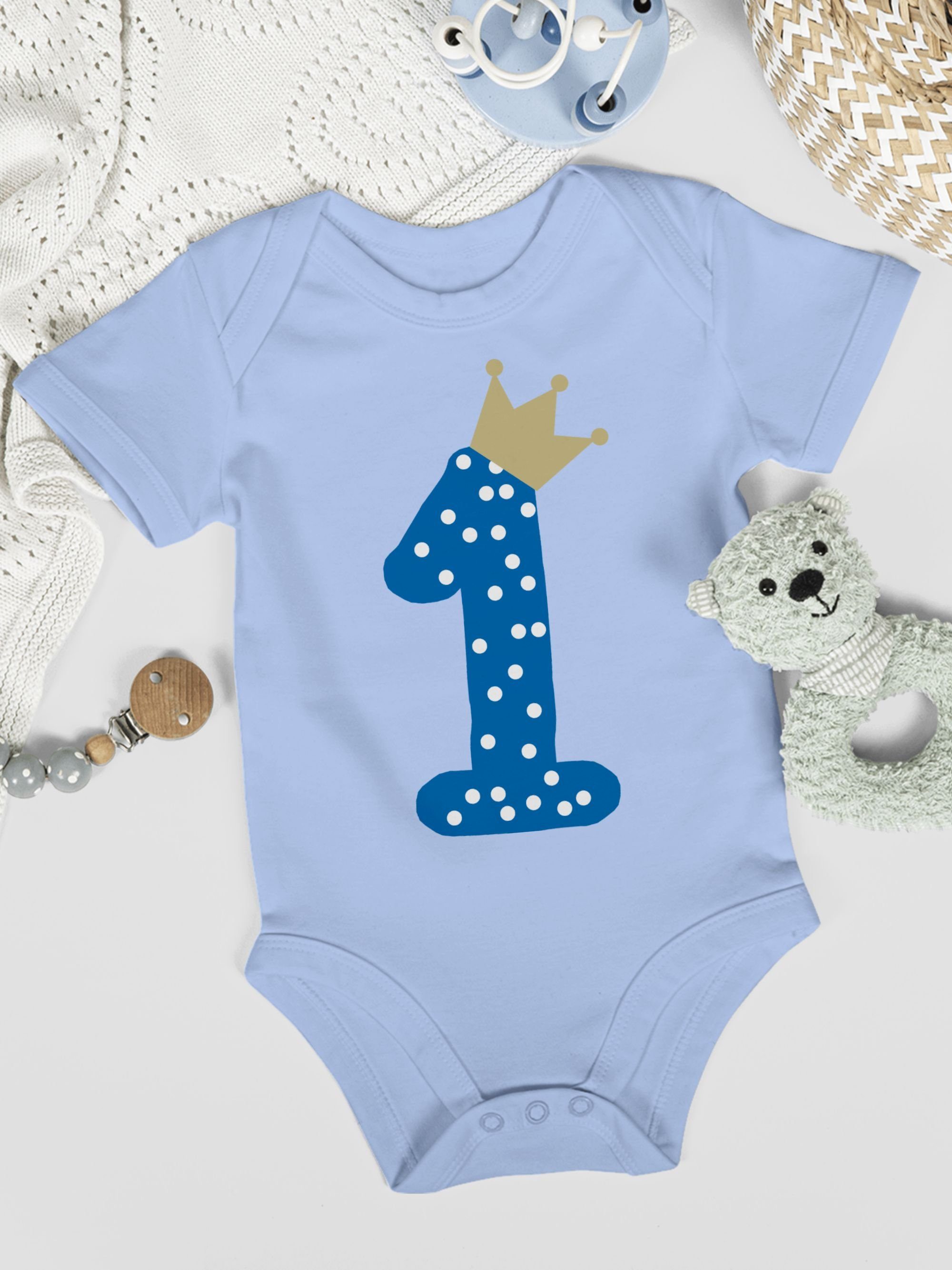 Shirtracer Shirtbody Erster Geburtstag 1. Geburtstag – Bild 3 von 5