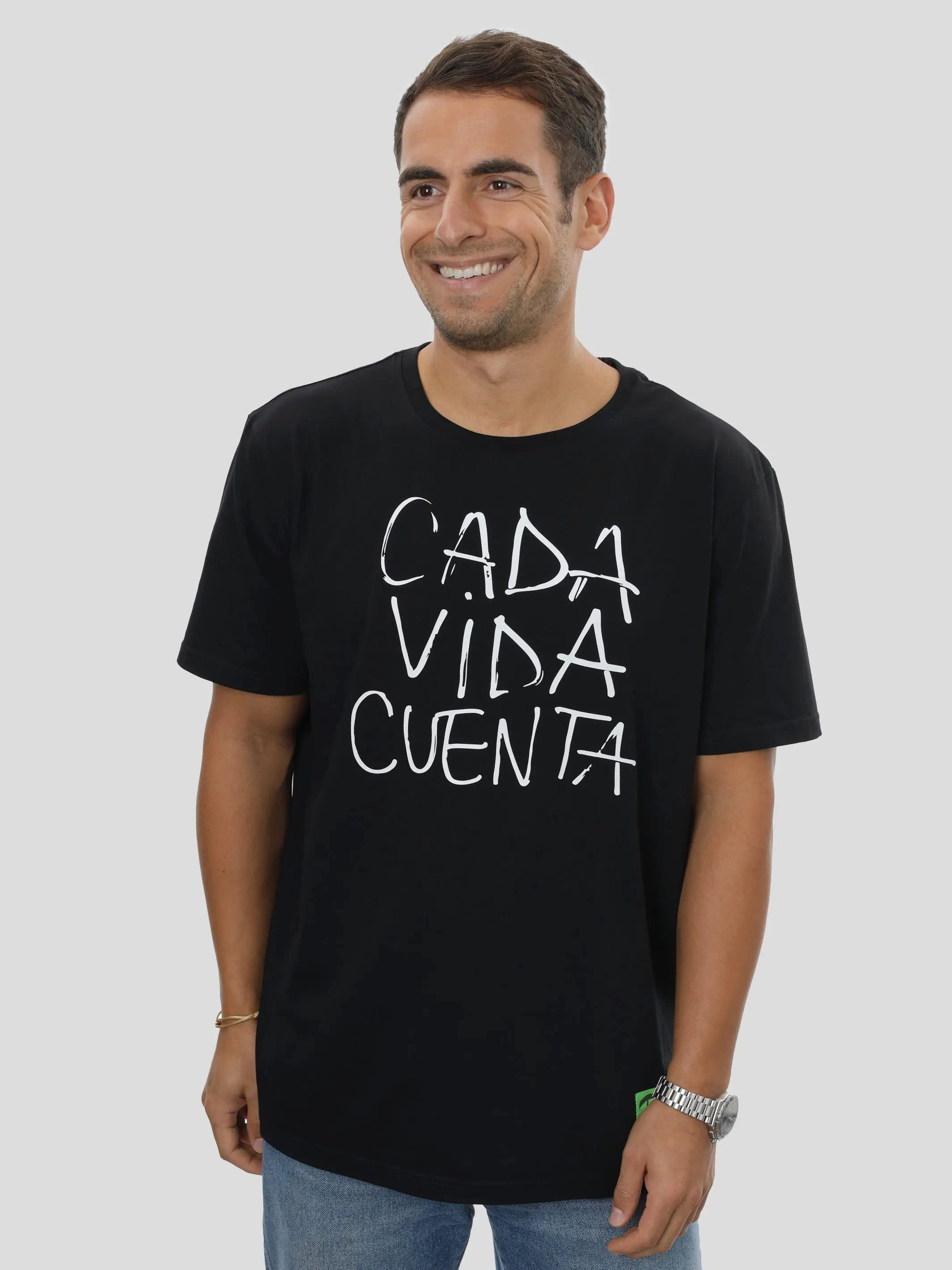 project eleven T-Shirt P11 T-Shirt Regular Männer mit Print in Schwarz