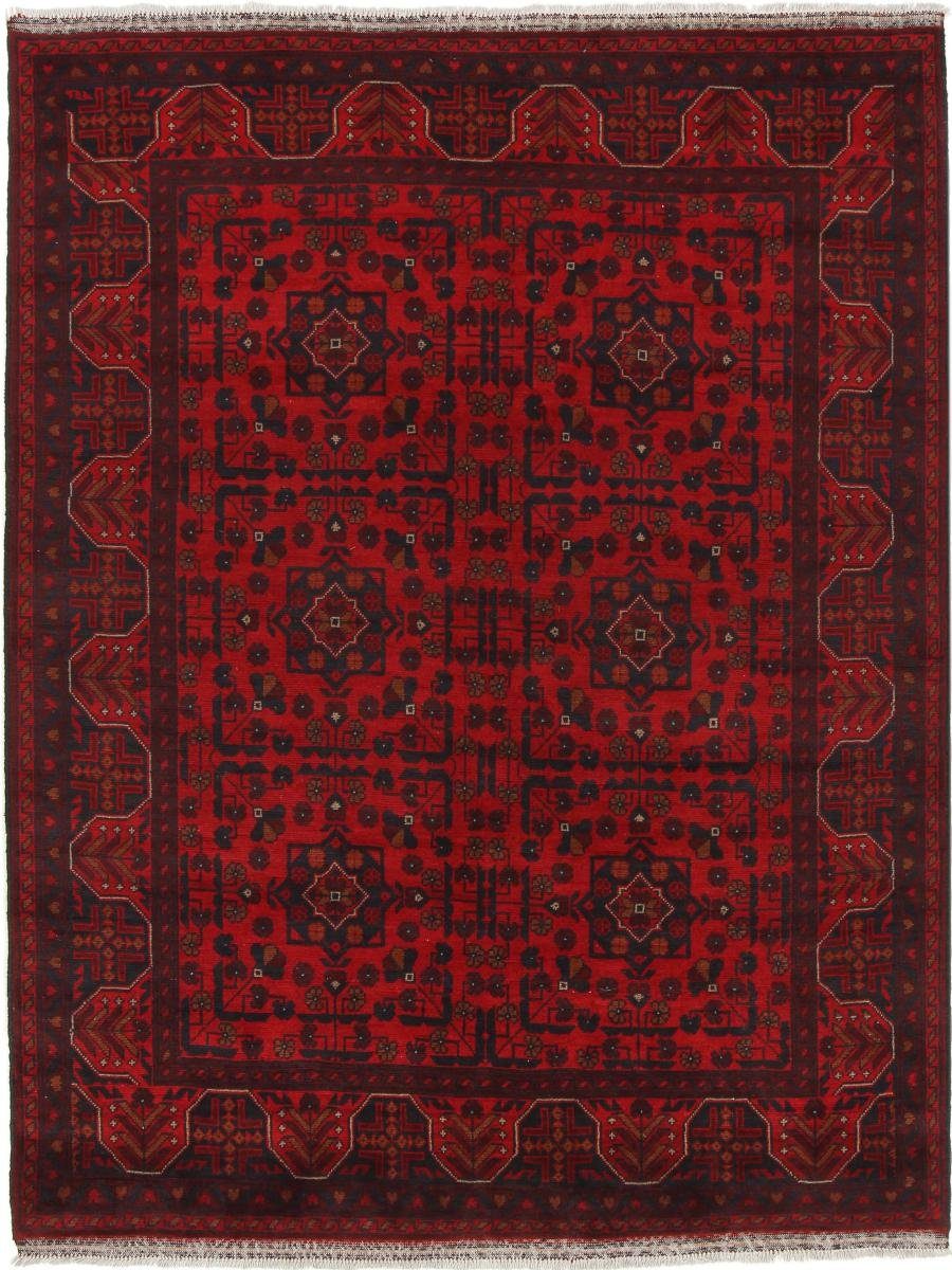 Orientteppich Khal Mohammadi 154x196 Handgeknüpfter Orientteppich, Nain Trading, rechteckig, Höhe: 6 mm