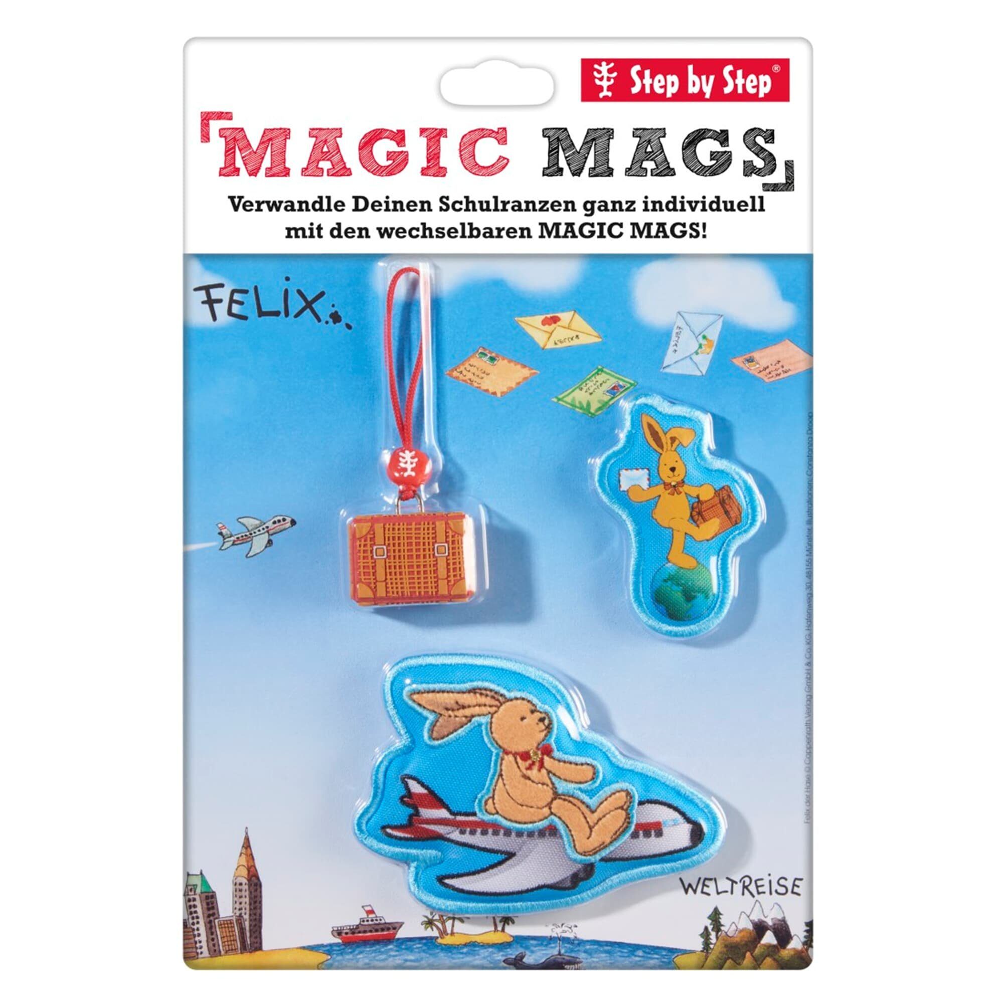 Step by Step Schulranzen MAGIC MAGS Felix der Hase, Weltreise