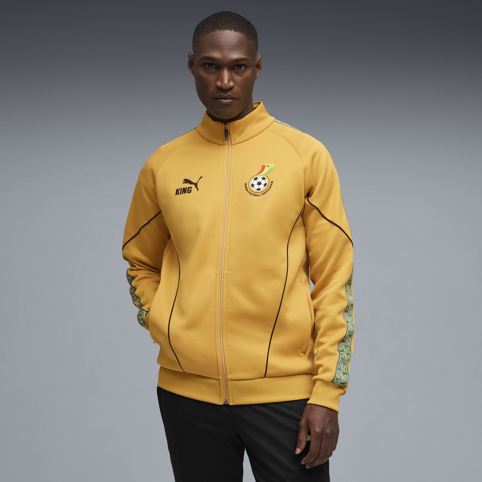 PUMA Sweatjacke Ghana KING Anthem Jacke Herren