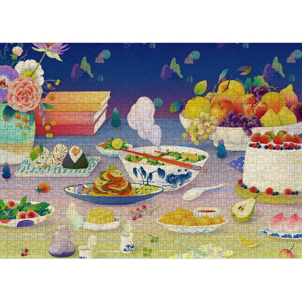 CLOUDBERRIES Puzzle CLOUDBERRIES Epicurean Puzzle 1000 Teile, Puzzleteile