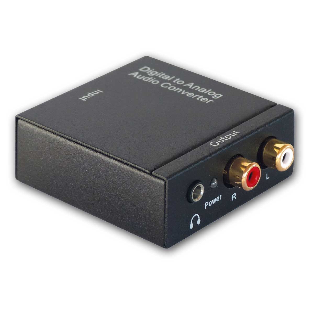 Dynavox Digital/Analog-Wandler, Mini-DAC TV-Adapter