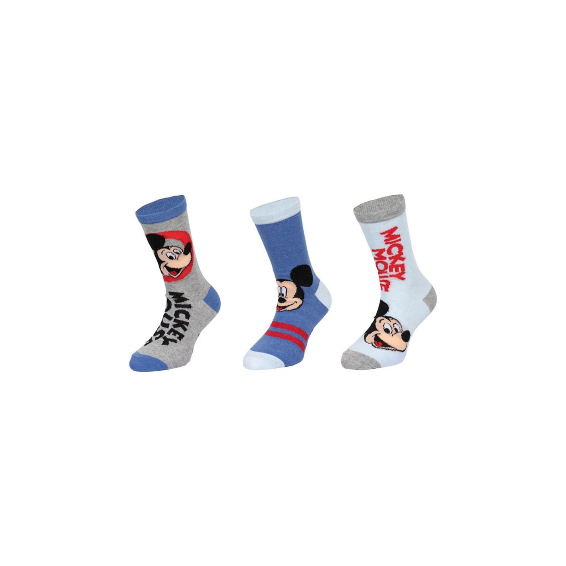 Disney Mickey Mouse Socken Kinder Socken – 3er-Pack Komfort