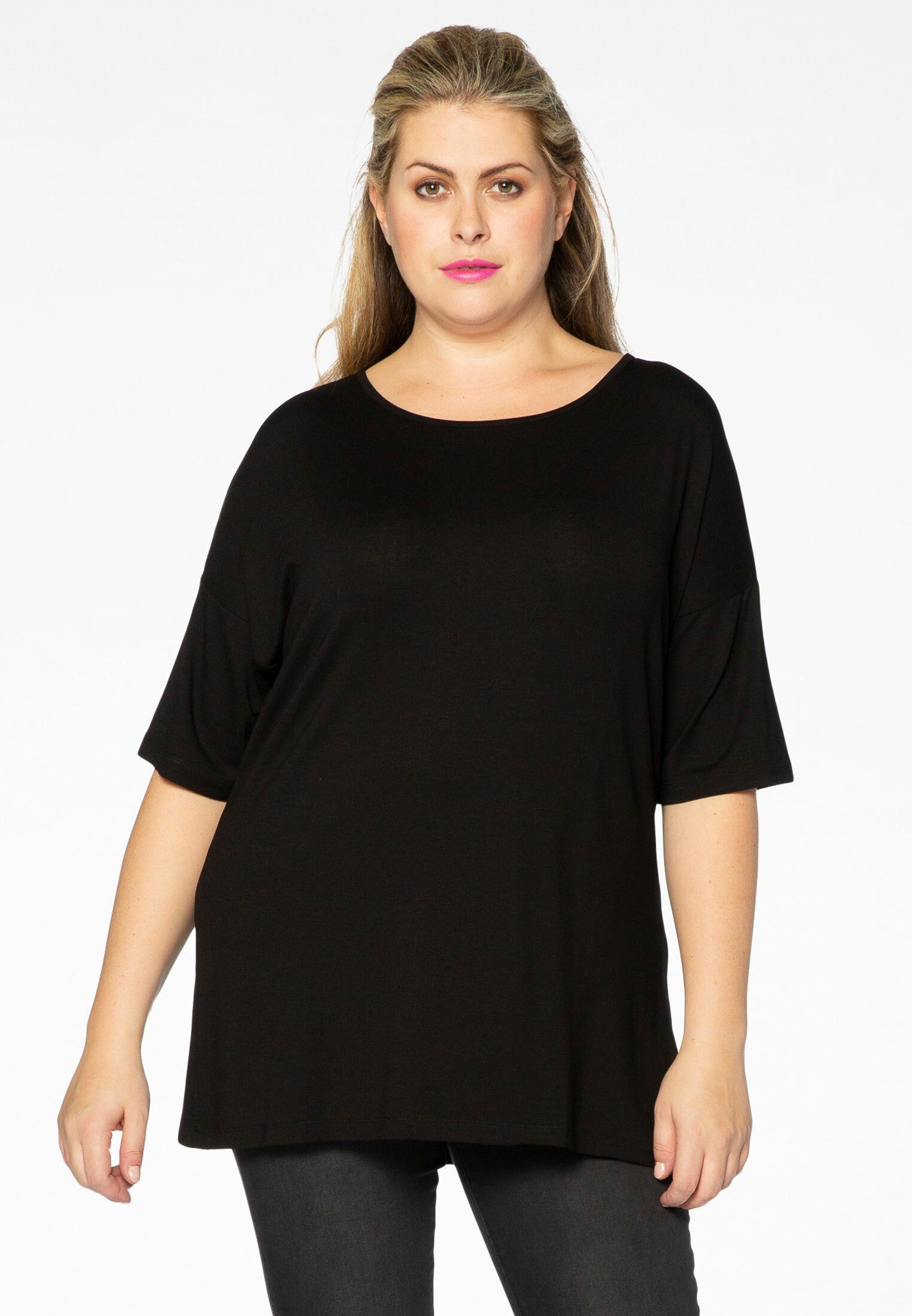 YOEK Langarmshirt Damen Shirt Große Größen günstig online kaufen