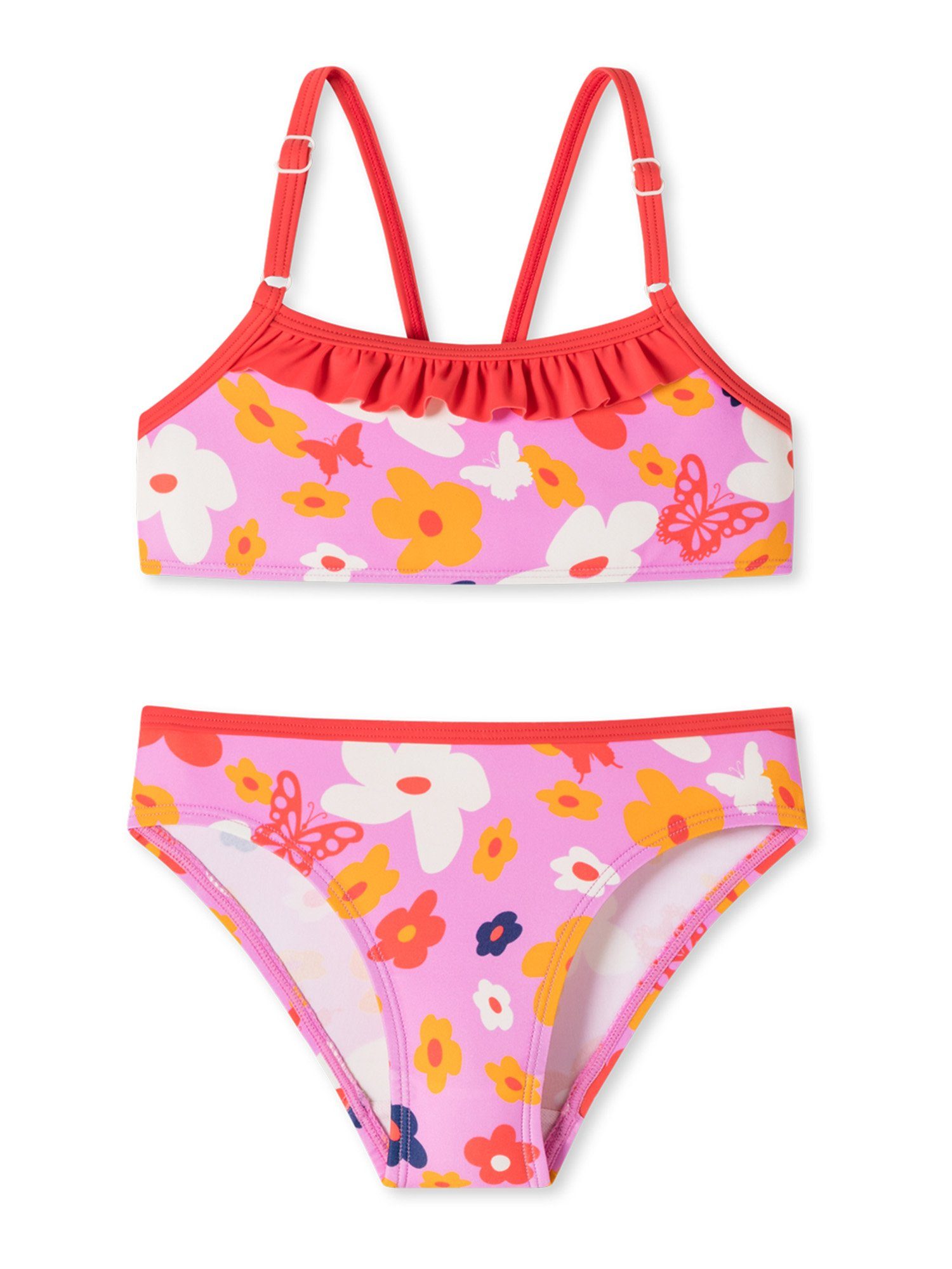 Schiesser Bustier-Bikini Set - Aqua Kids Girls (2-St) bade-anzug bikini bra