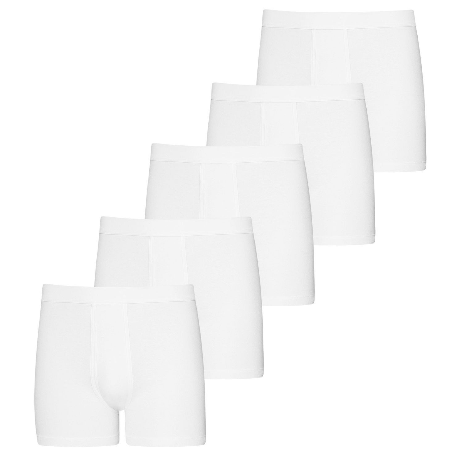 ESGE - Die Wäsche-Macher Boxershorts (5-St) Feinripp Ringel, mit Eingriff