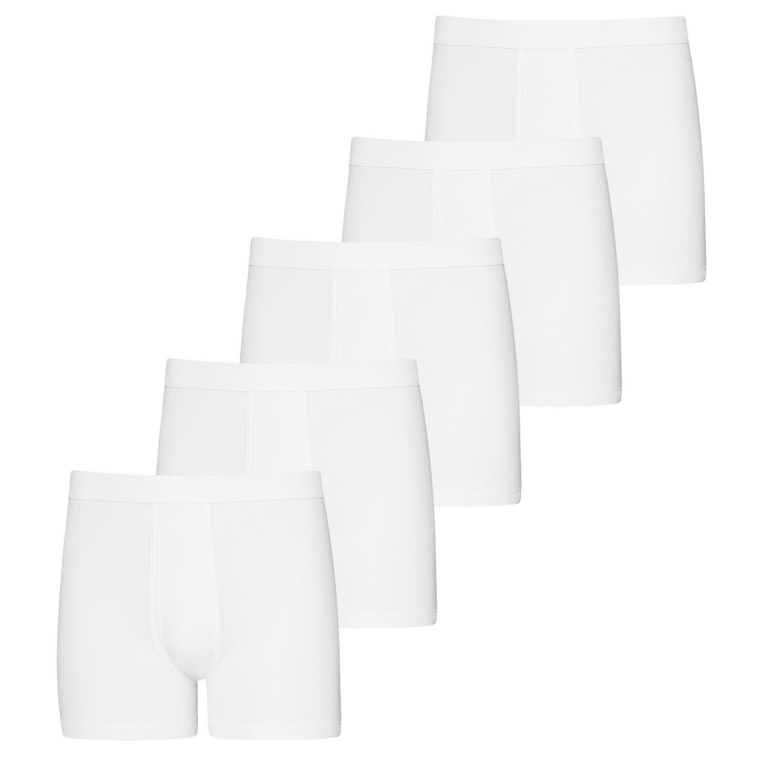 ESGE - Die Wäsche-Macher Boxershorts (5-St) Feinripp Ringel, mit Eingriff günstig online kaufen