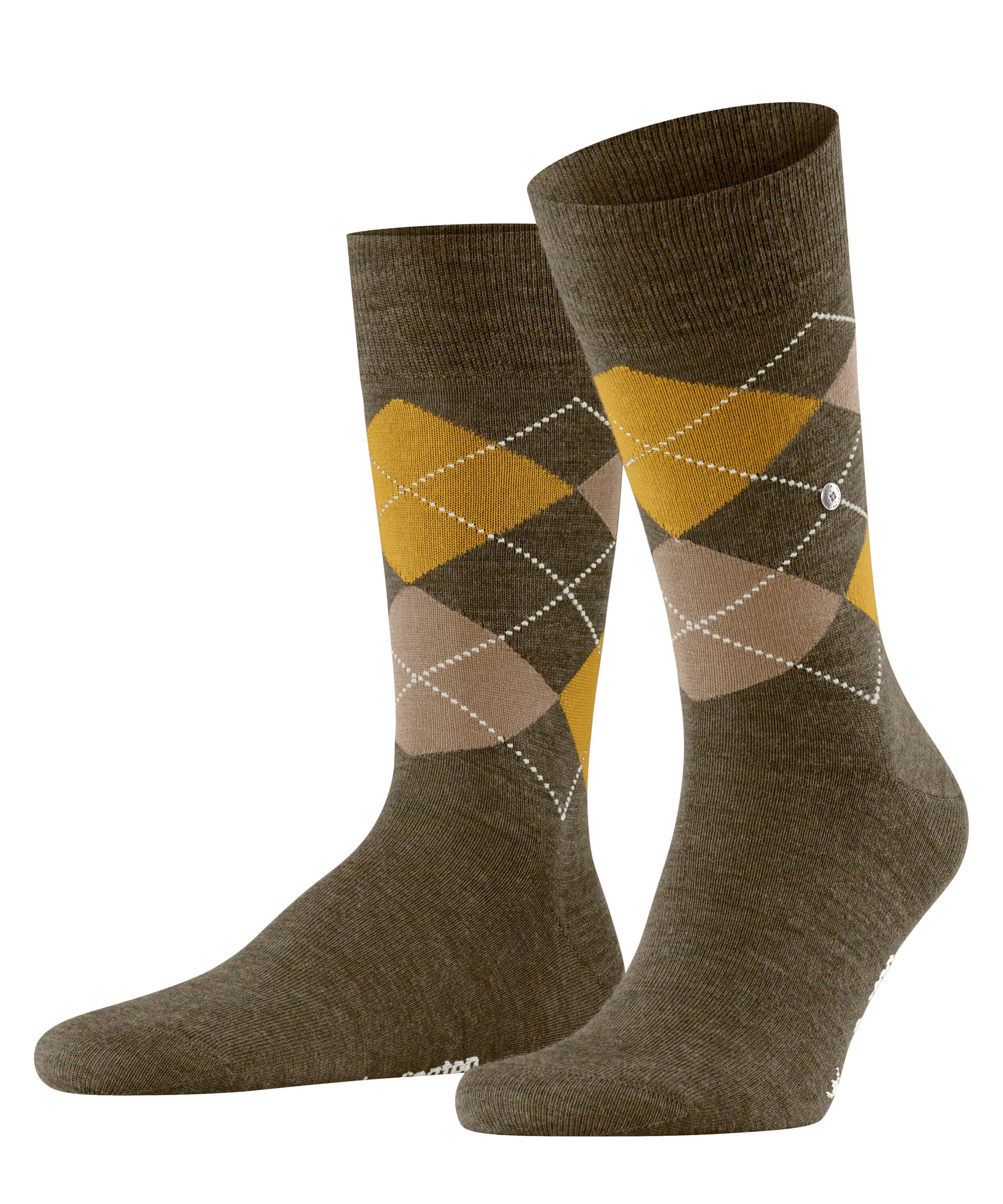 (1-Paar) Edinburgh Melange (7461) Burlington callagreen Socken