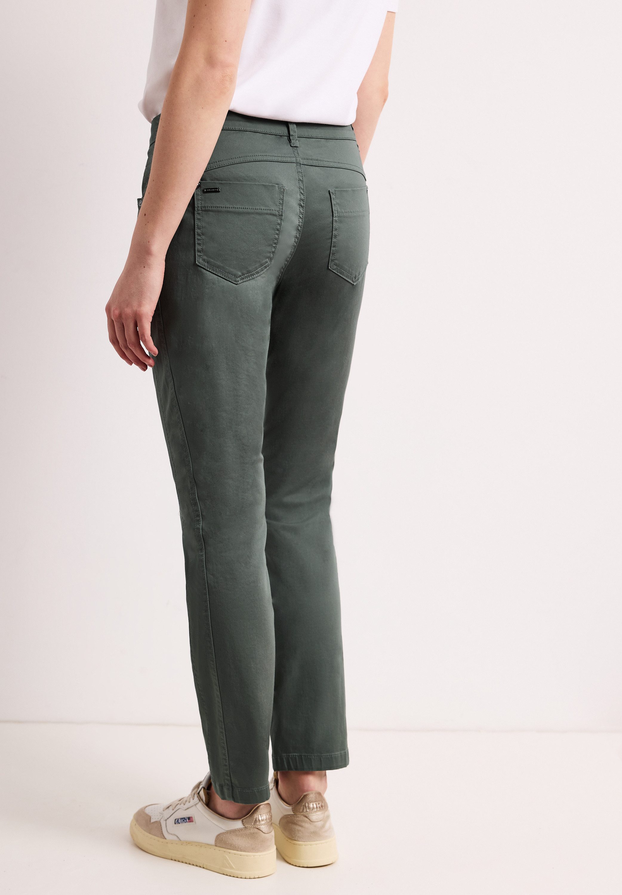 STREET ONE Stoffhose aus Baumwolle mit Stretchanteil – Bild 2 von 5