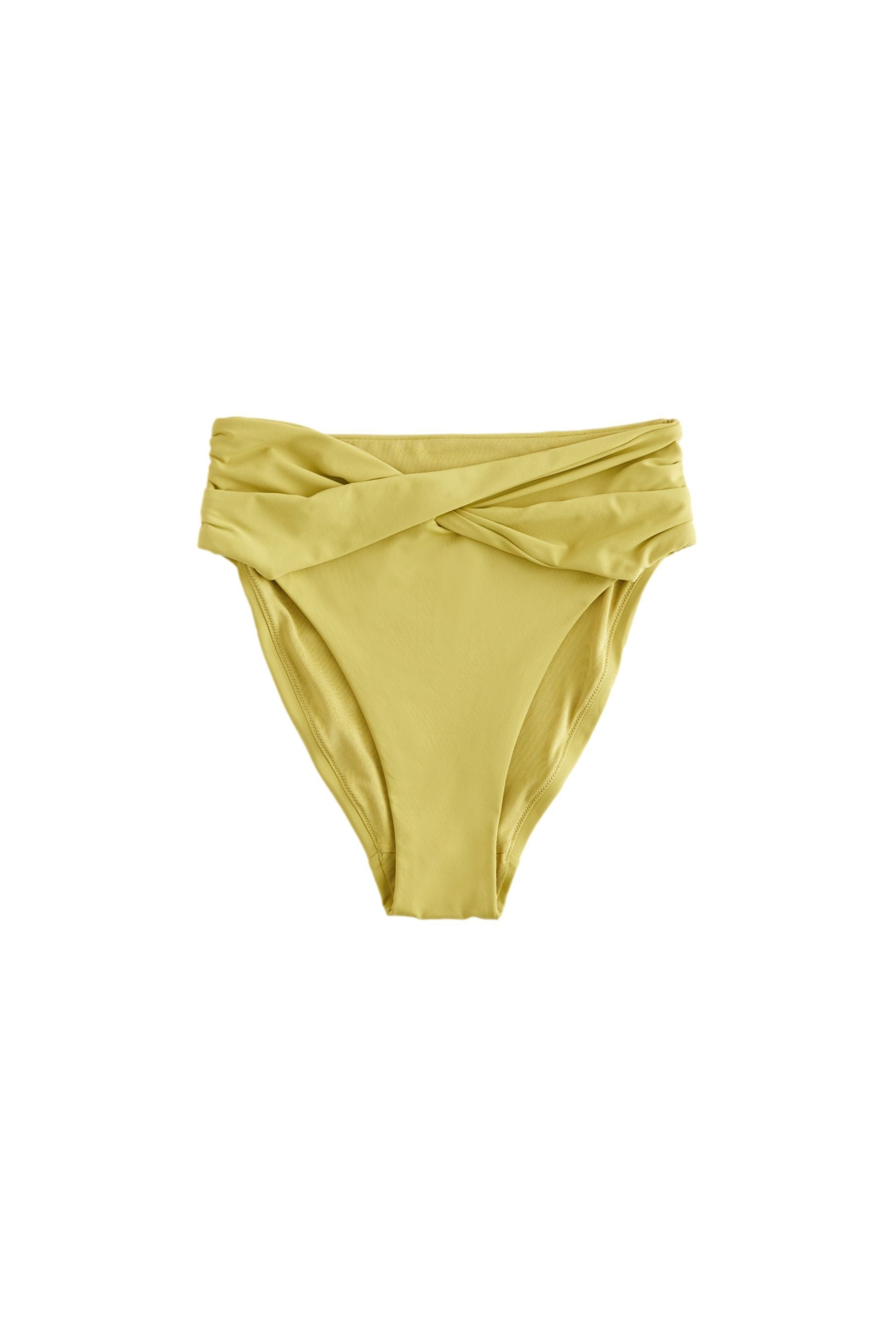 Next Bikini-Hose Hochbund-Bikinihose mit hohem Beinausschnitt günstig online kaufen