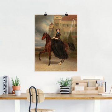 Artland Wandbild Kaiserin Elisabeth von Österreich, Historische Persönlichkeiten (1 St), als Leinwandbild, Poster in verschied. Größen