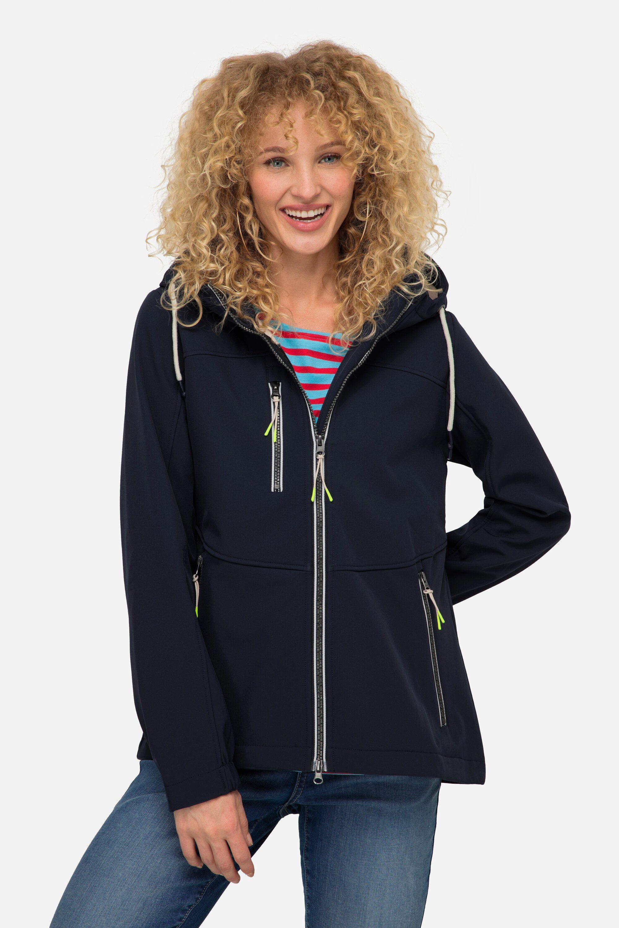 Laurasøn Softshelljacke Softshell-Jacke wasserabweisend Fleece-Innenseite günstig online kaufen