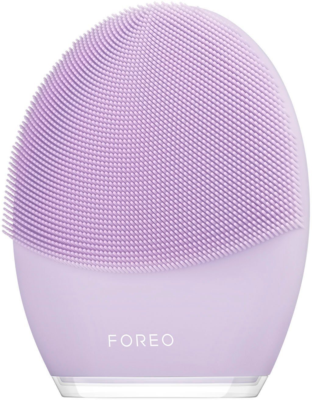 FOREO Elektrische Gesichtsreinigungsbürste LUNA 3, für empfindliche Haut | Gesichtsbürsten