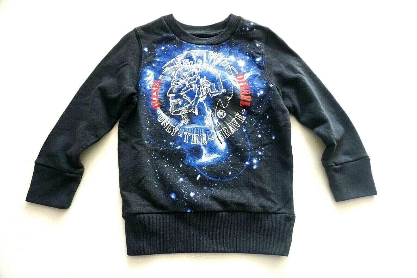 Rundhalspullover Diesel Kinder Pullover, Diesel Jeans SERRI FELPA Sweatshirt.