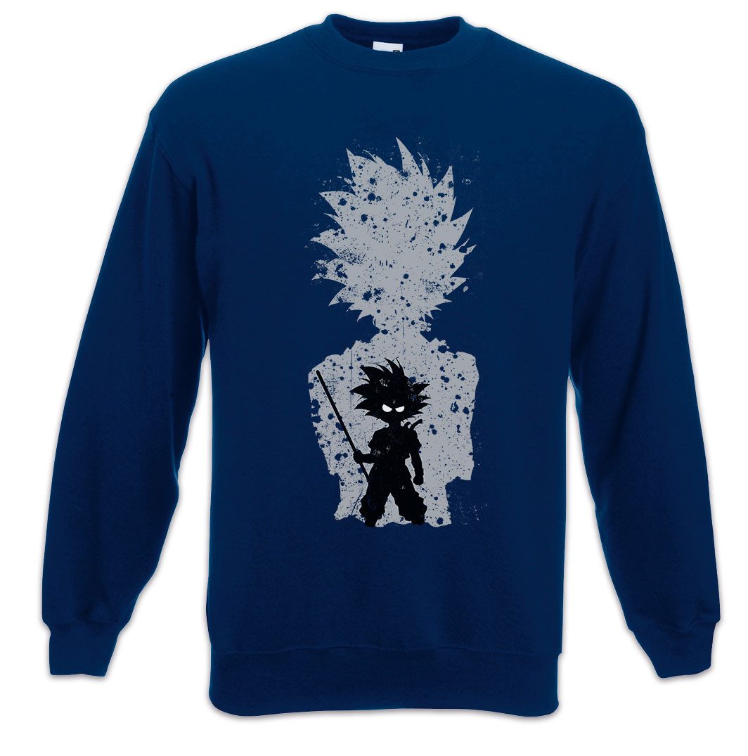 Sweatshirt Shadow Sweatshirt Super Dragon Saiya Gym Vintage Ball Karate Kung Fu
